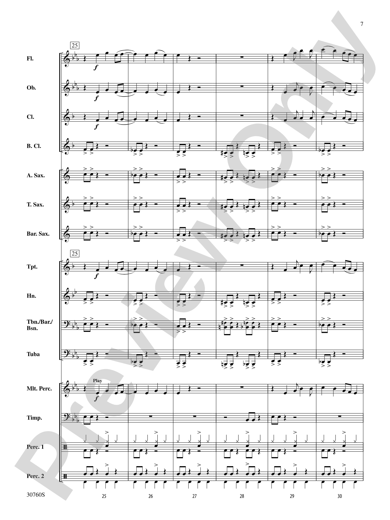 Brain Stew: Concert Band Conductor Score & Parts