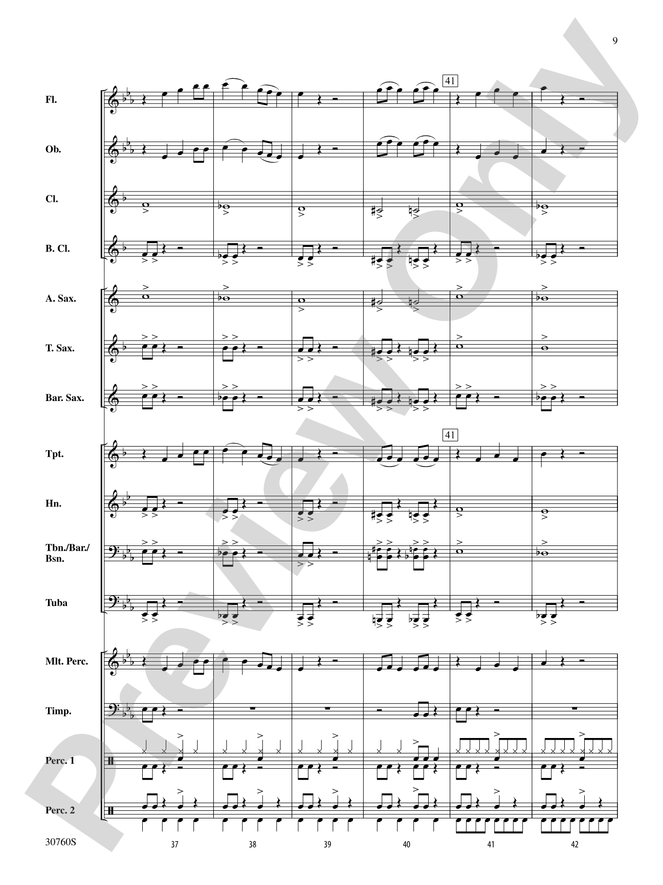 Brain Stew: Concert Band Conductor Score & Parts