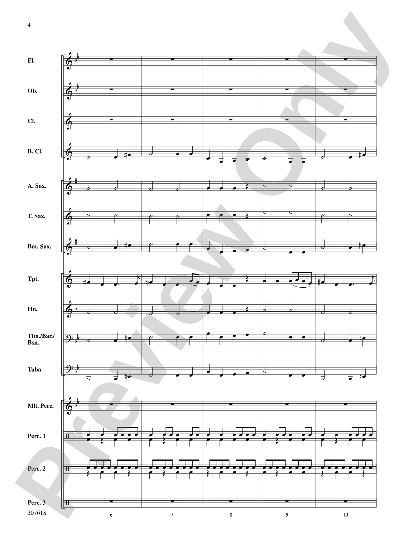 All I Want for Christmas Is My Two Front Teeth: Concert Band Conductor Score & Parts