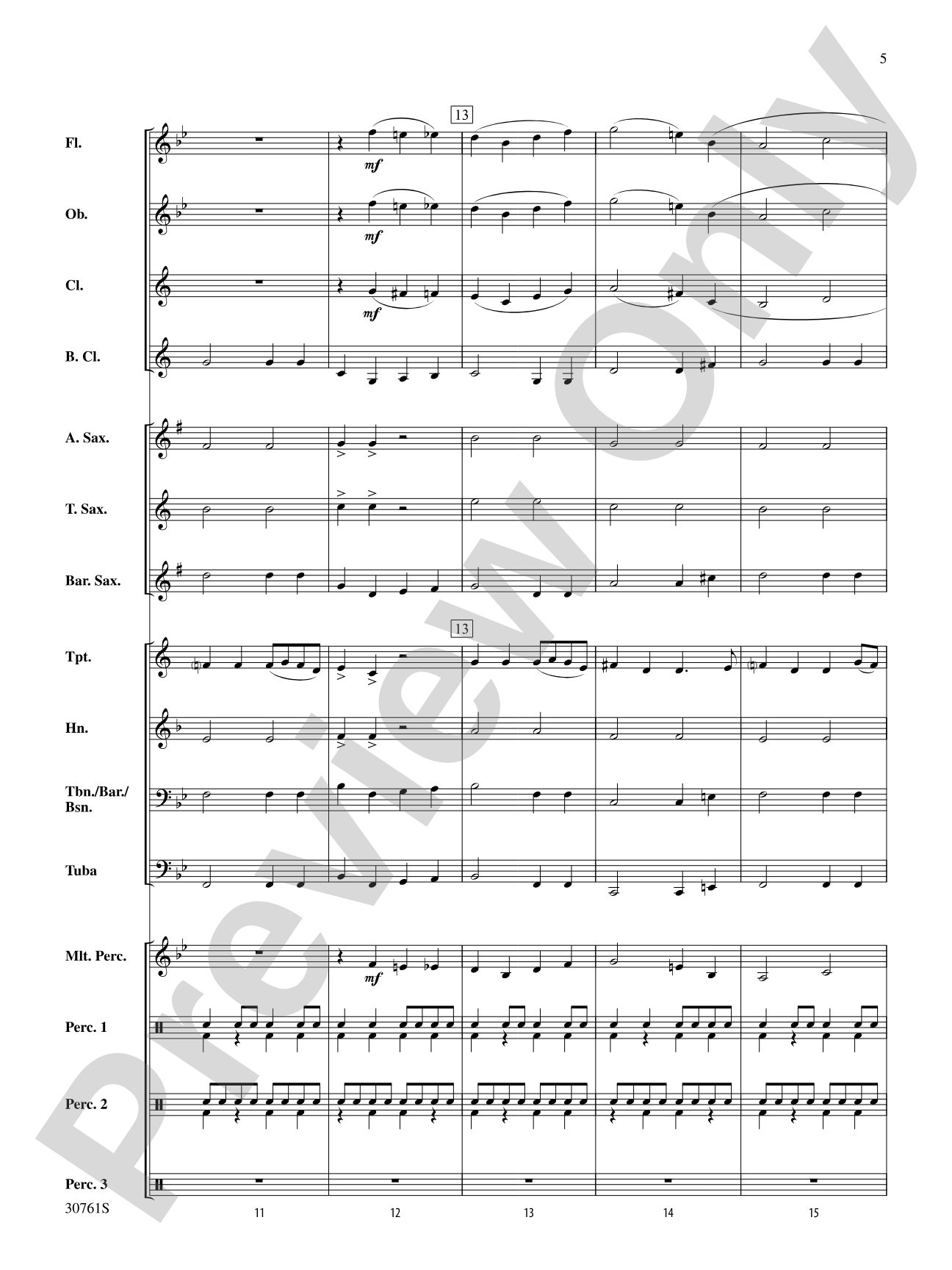 All I Want for Christmas Is My Two Front Teeth: Concert Band Conductor Score & Parts