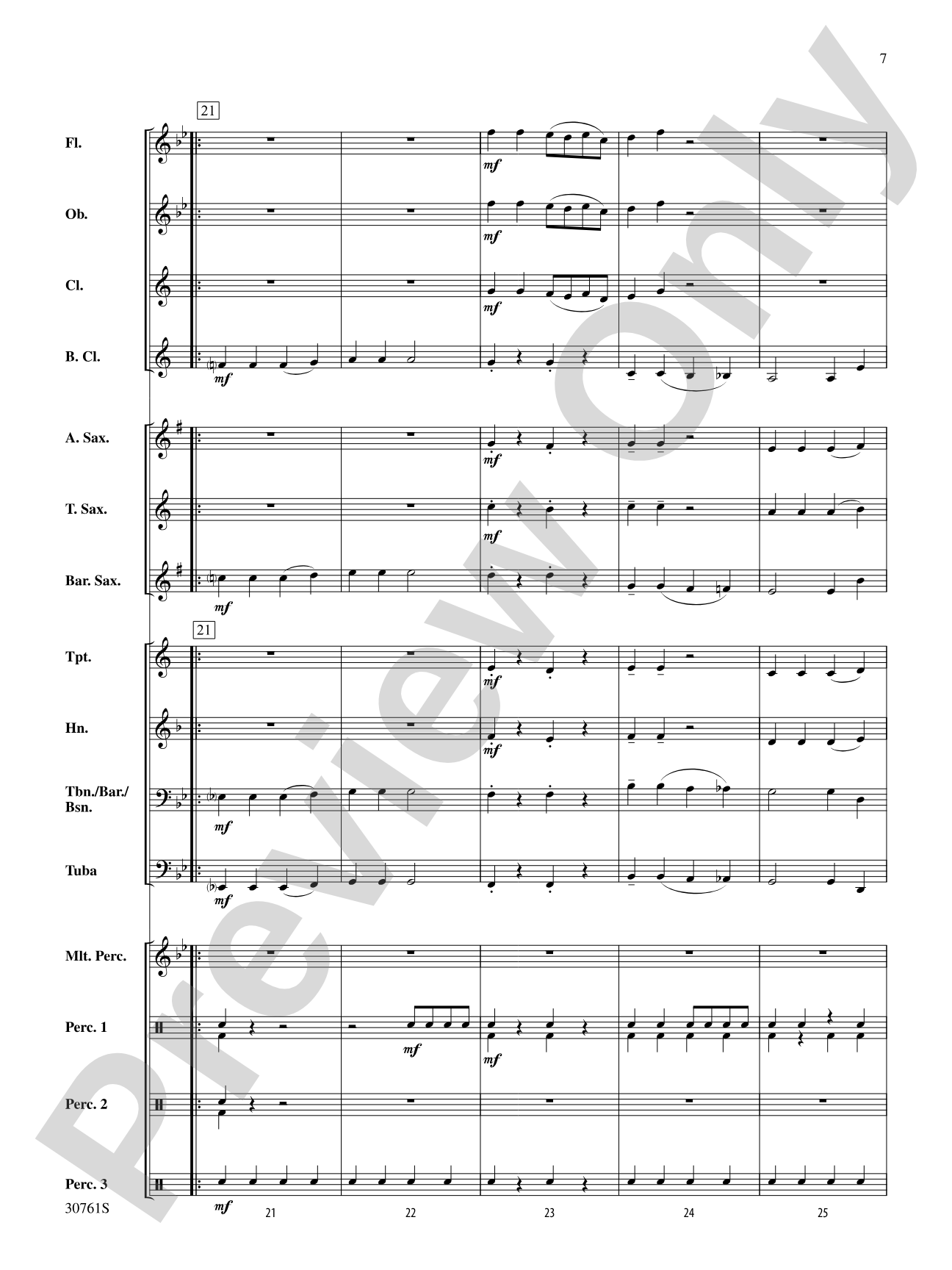 All I Want for Christmas Is My Two Front Teeth: Concert Band Conductor Score & Parts