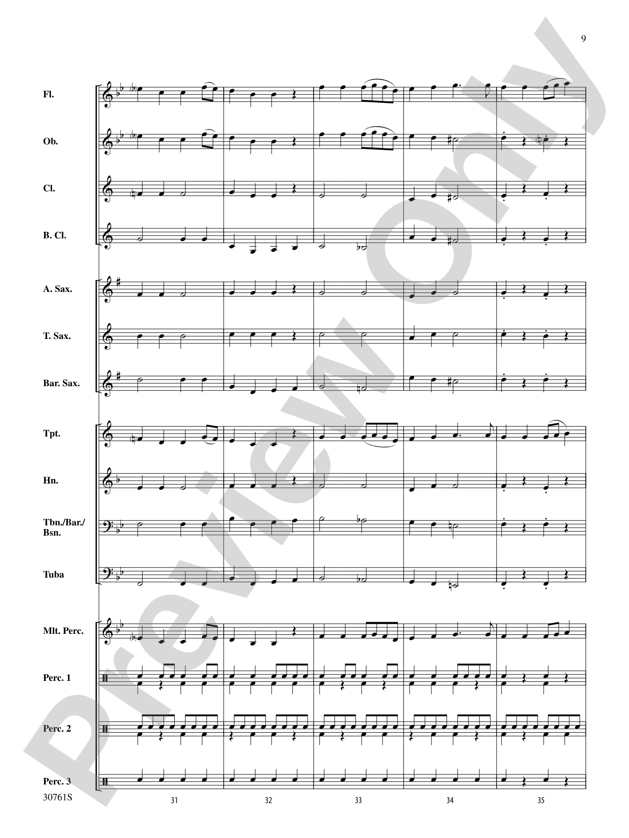 All I Want for Christmas Is My Two Front Teeth: Concert Band Conductor Score & Parts