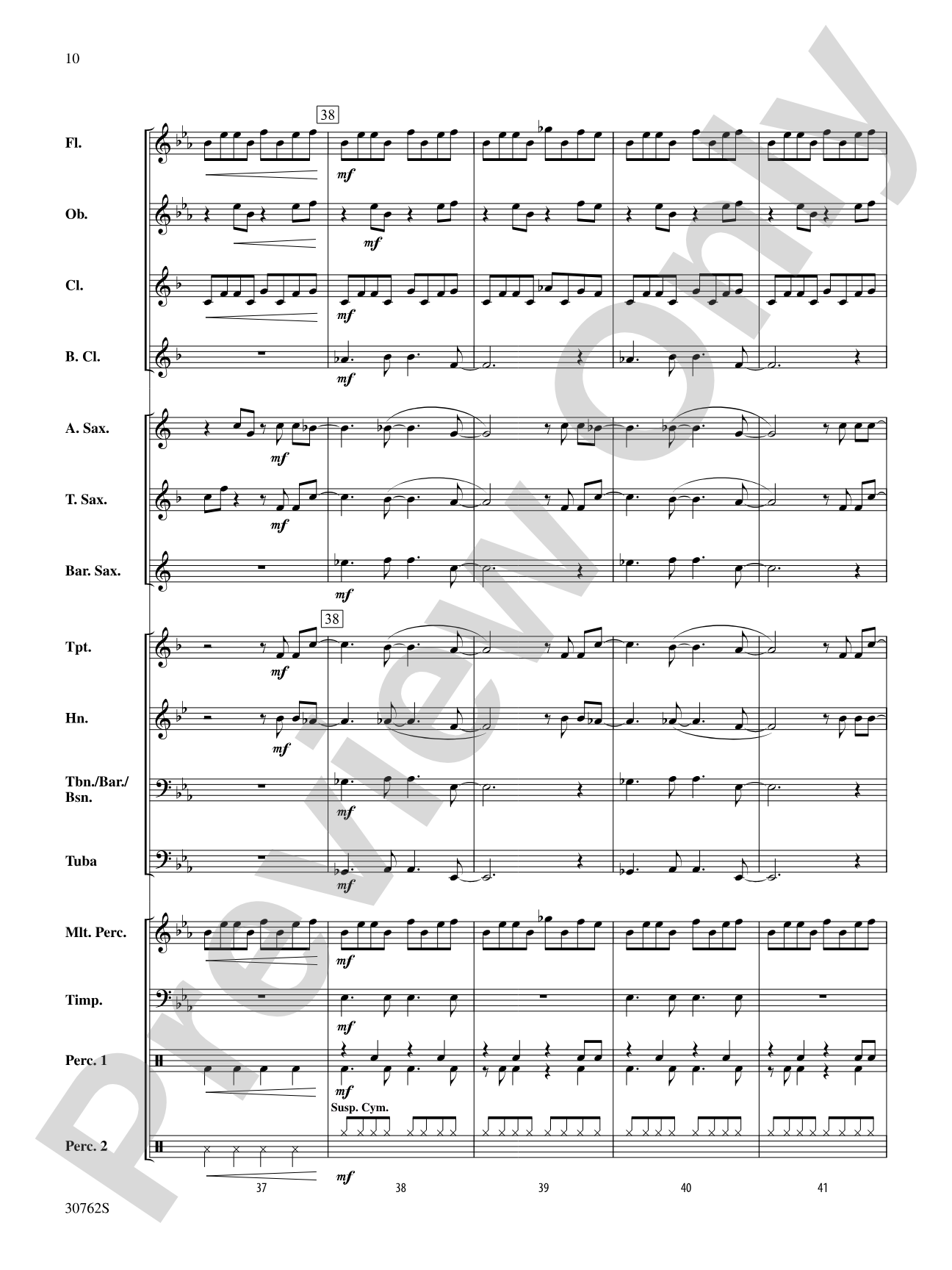Let It Rock: Concert Band Conductor Score & Parts