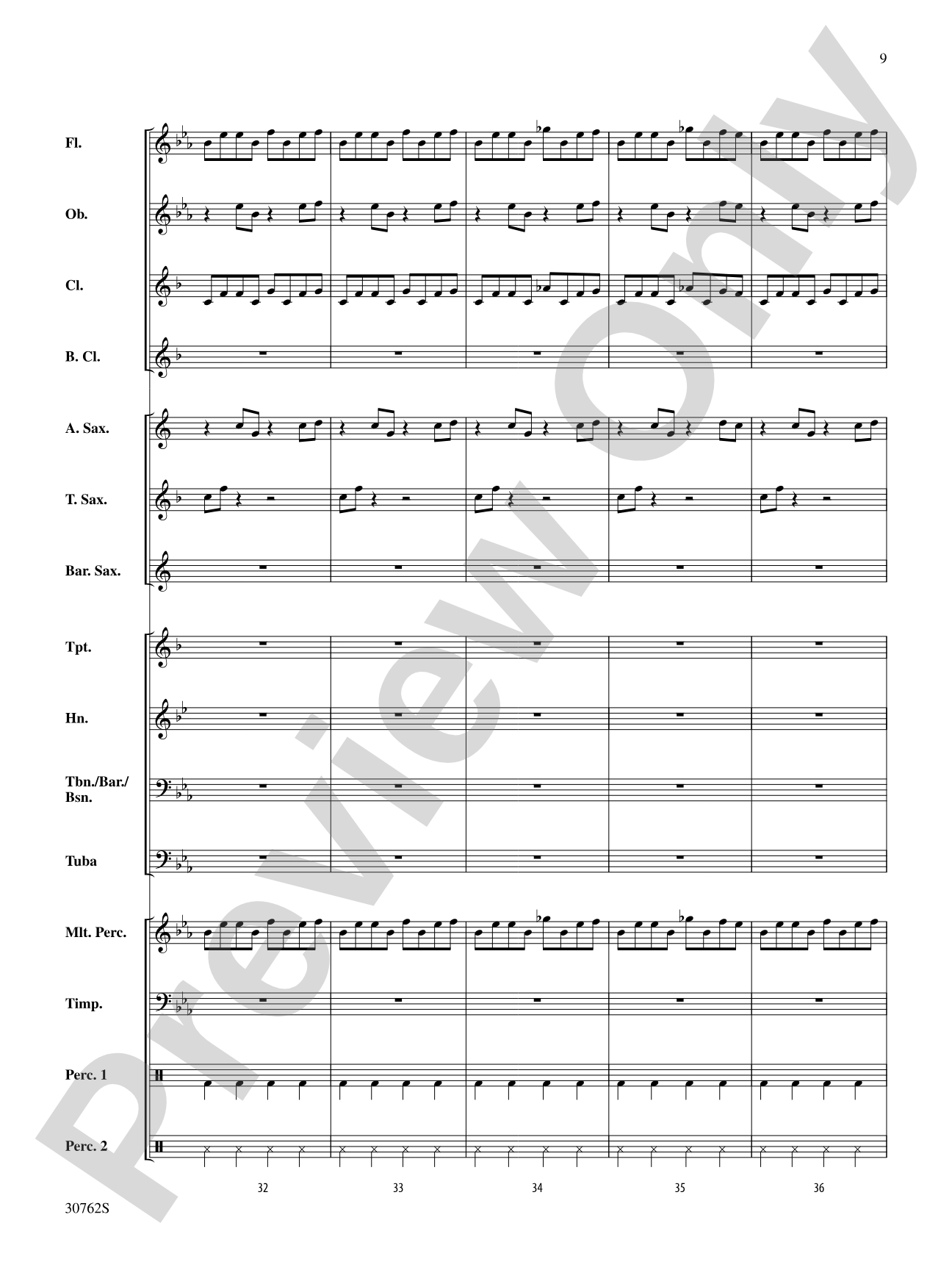Let It Rock: Concert Band Conductor Score & Parts
