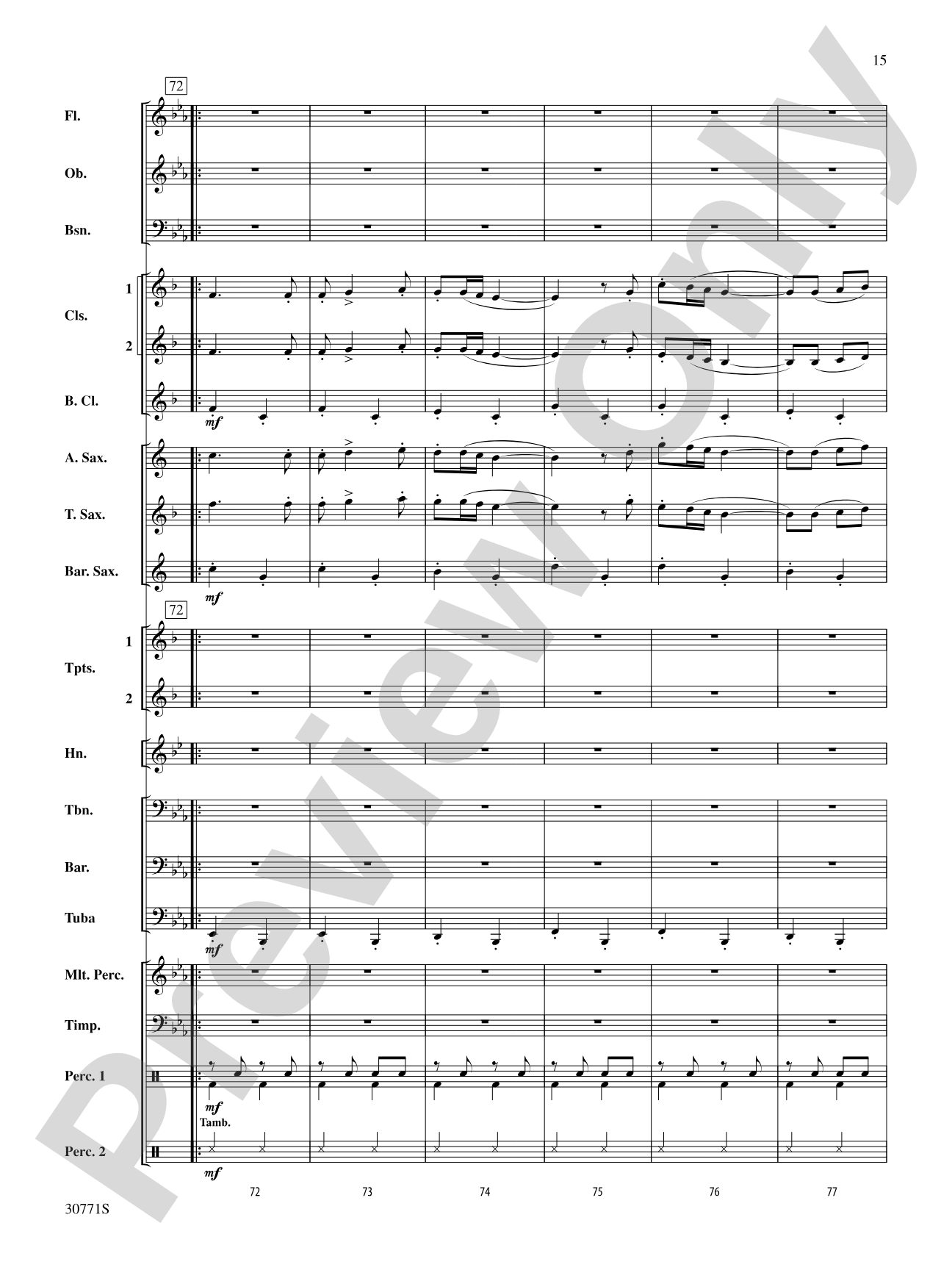 España Cañí: Concert Band Conductor Score & Parts