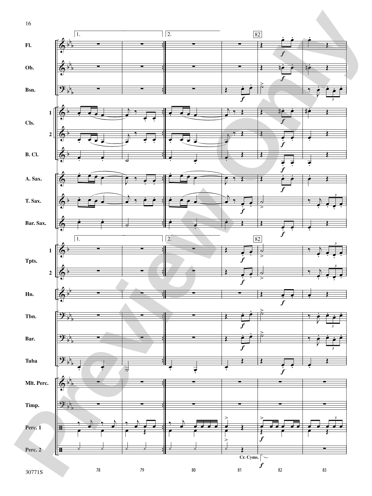 España Cañí: Concert Band Conductor Score & Parts