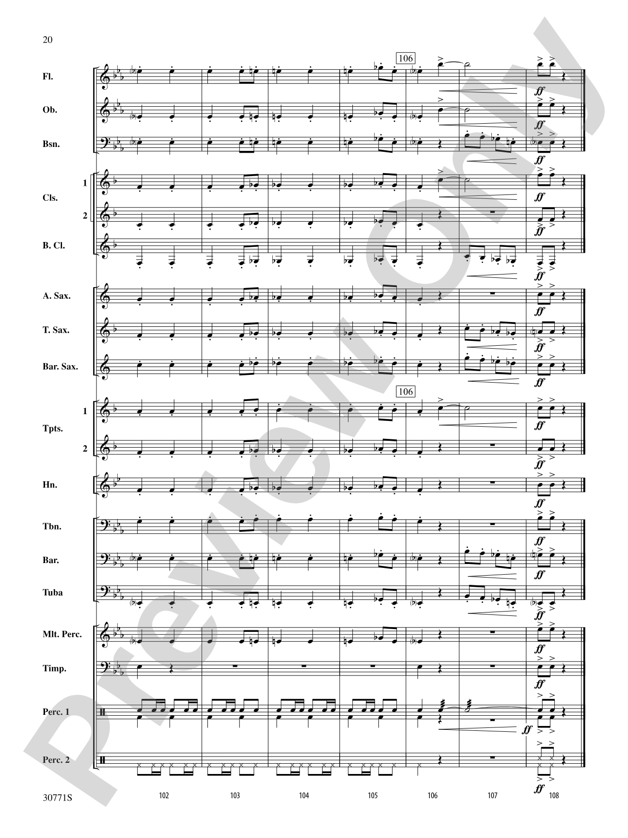 España Cañí: Concert Band Conductor Score & Parts