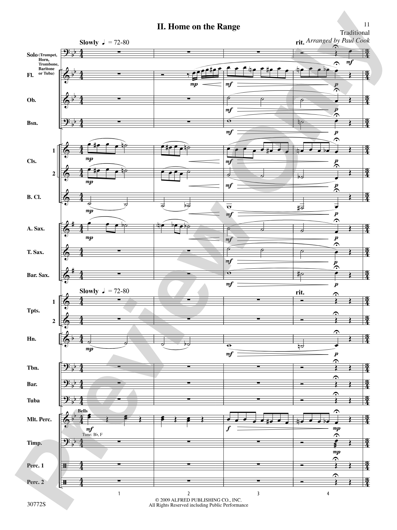 The Buffalo Suite: Concert Band Conductor Score & Parts