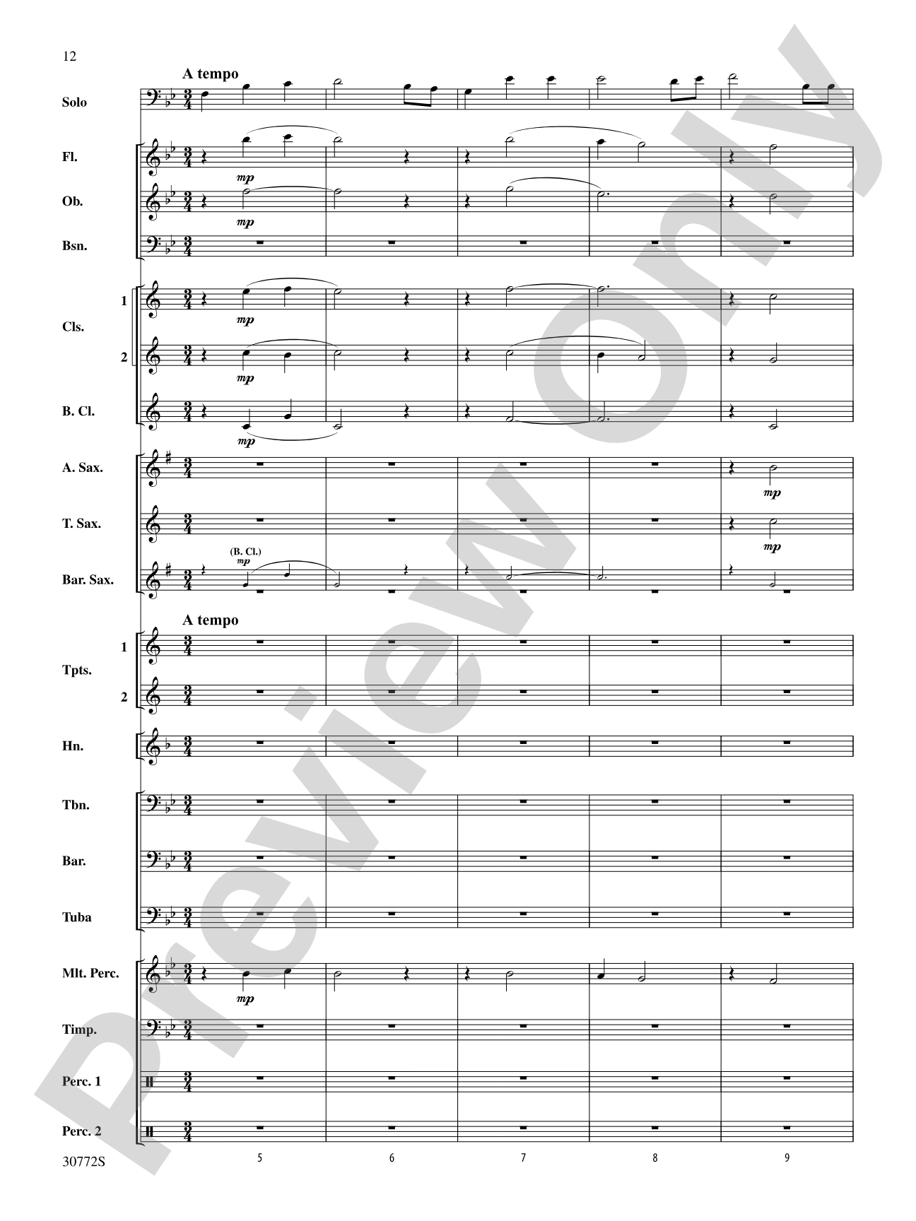 The Buffalo Suite: Concert Band Conductor Score & Parts
