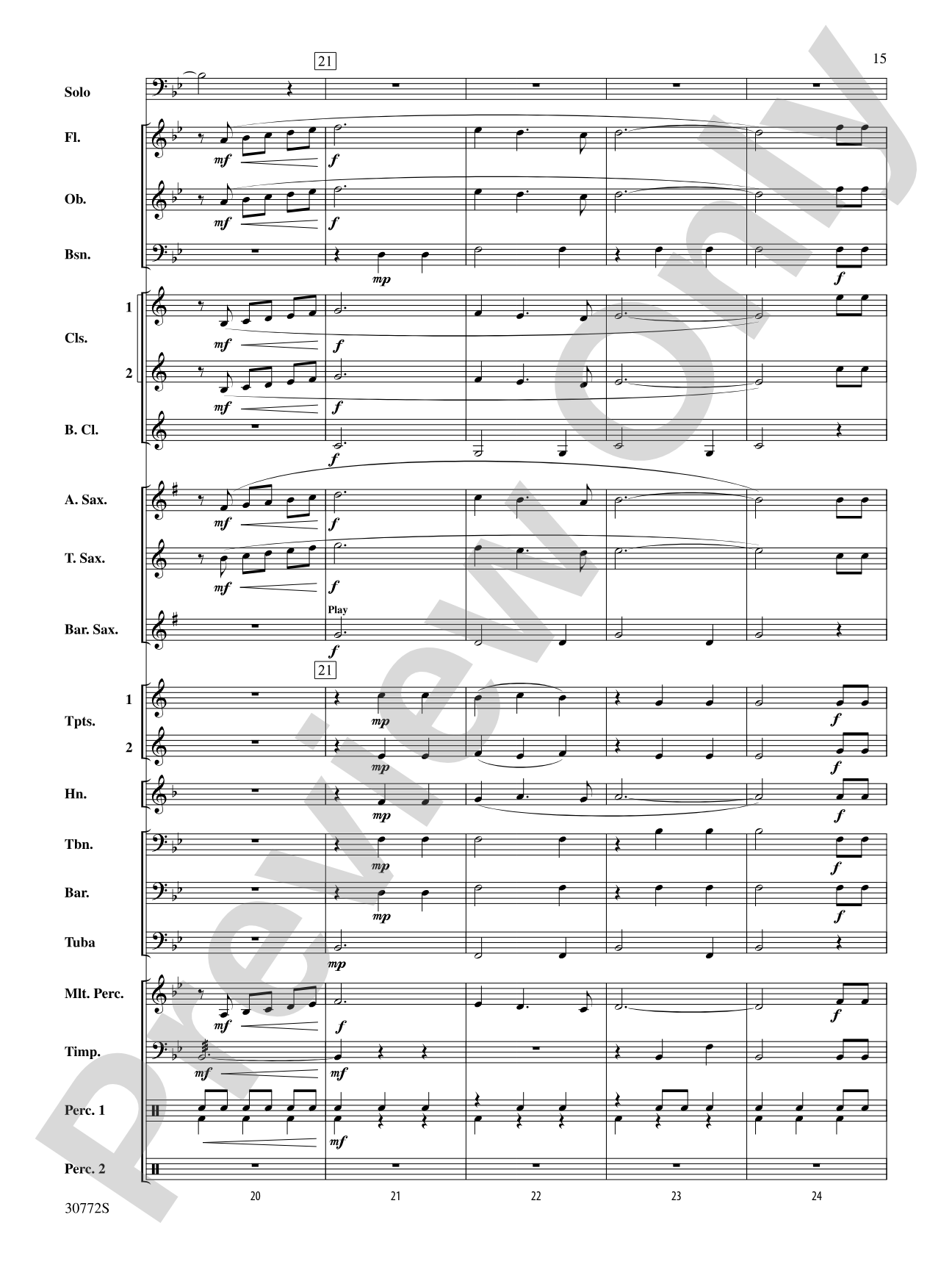The Buffalo Suite: Concert Band Conductor Score & Parts
