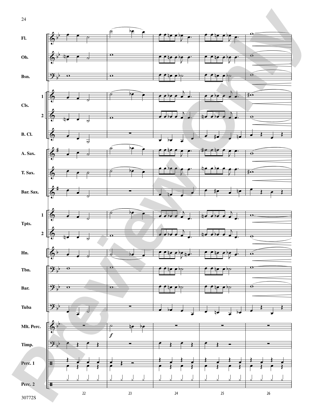 The Buffalo Suite: Concert Band Conductor Score & Parts