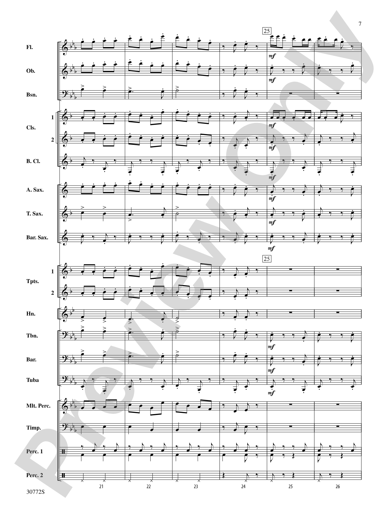 The Buffalo Suite: Concert Band Conductor Score & Parts