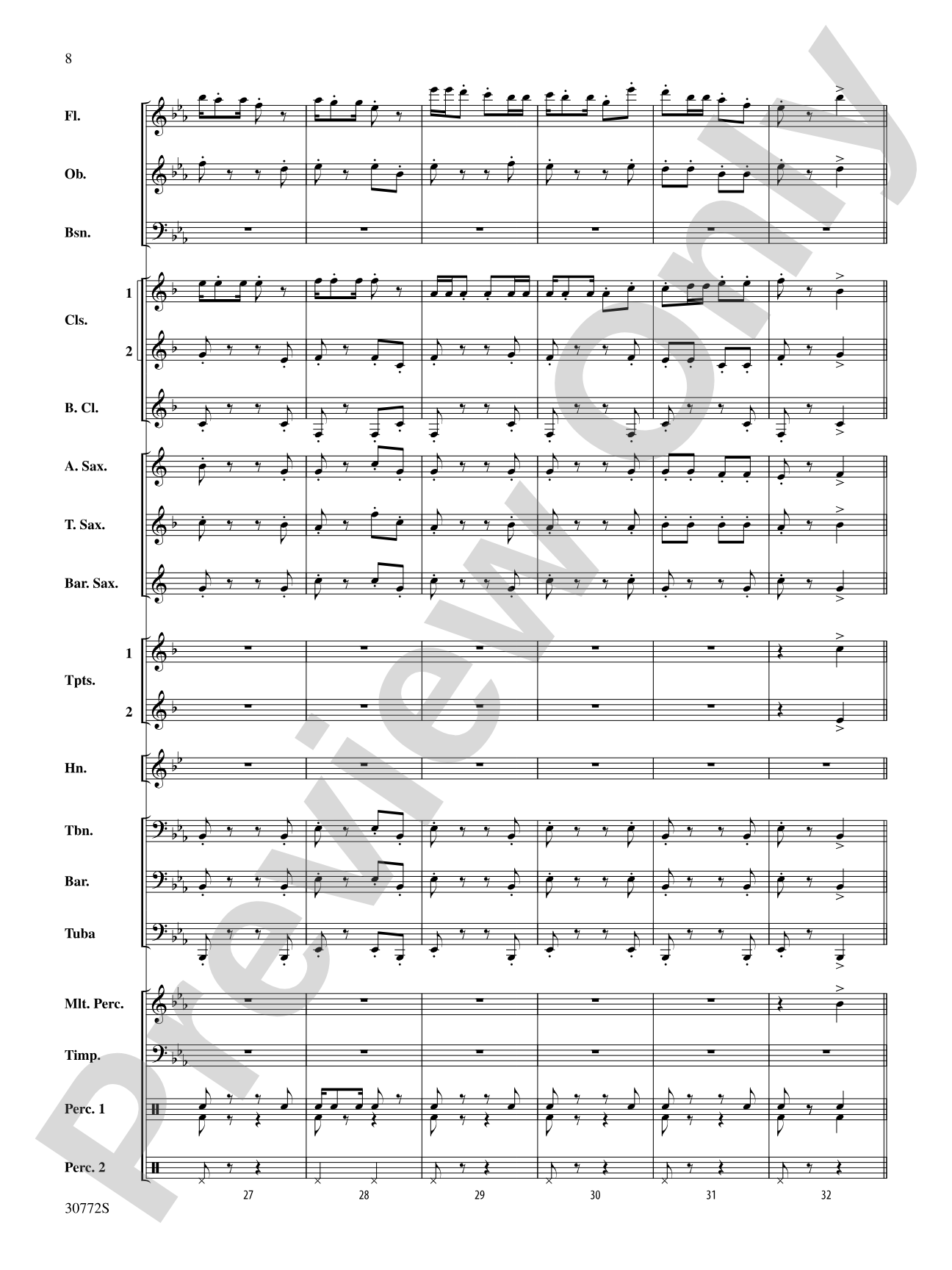 The Buffalo Suite: Concert Band Conductor Score & Parts
