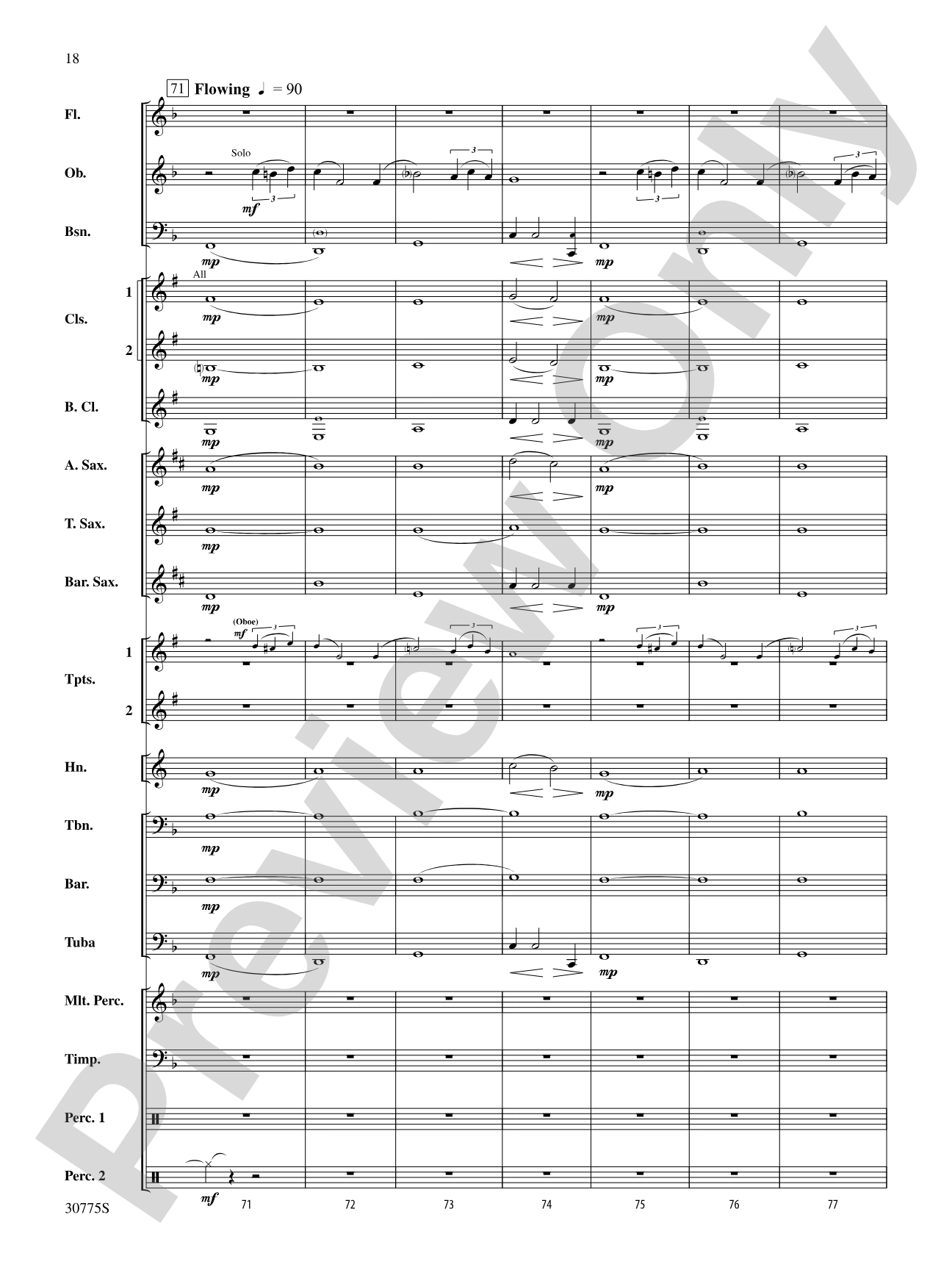 Trailblazers: Concert Band Conductor Score & Parts