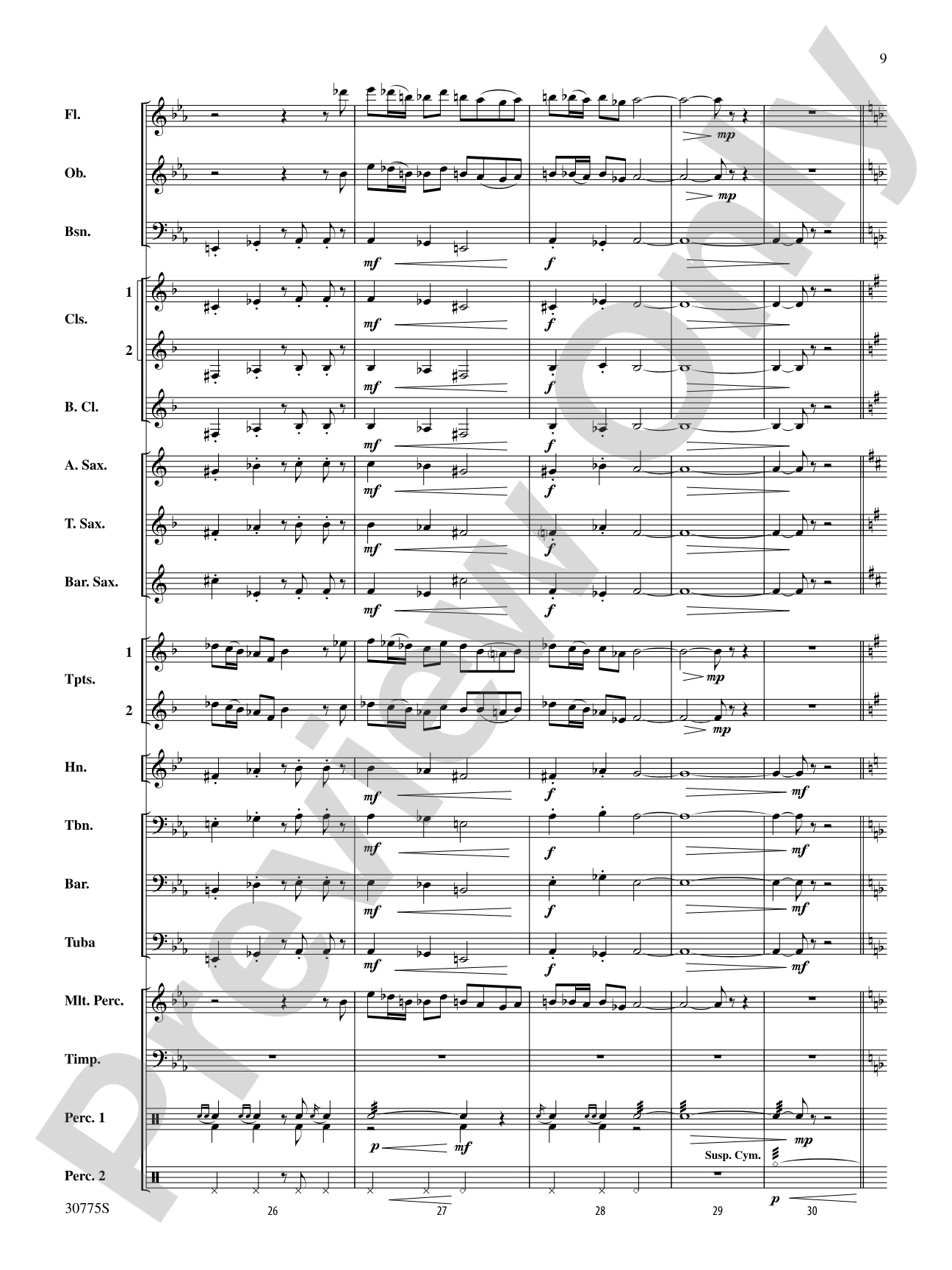 Trailblazers: Concert Band Conductor Score & Parts