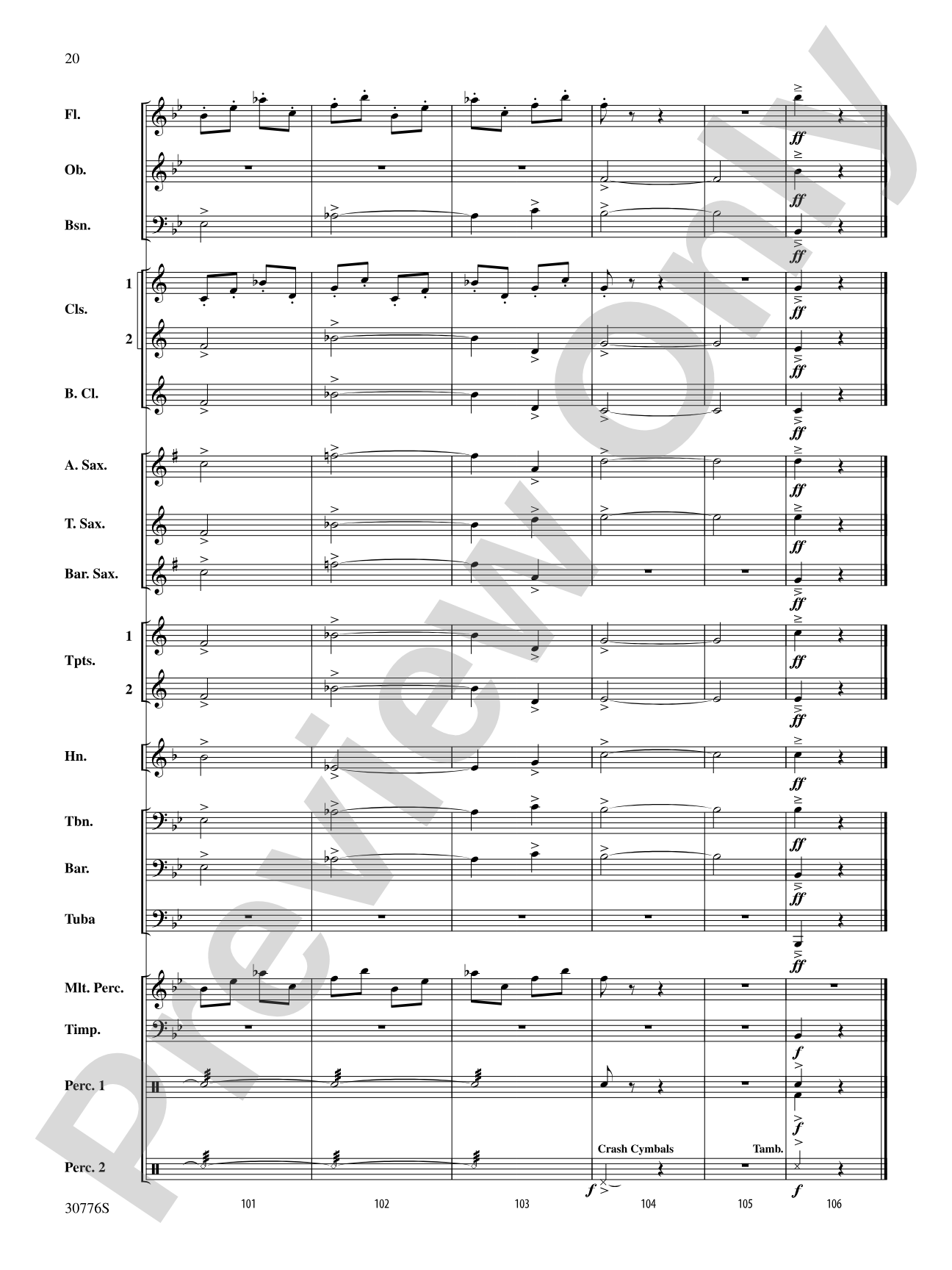 The Planets: Concert Band Conductor Score & Parts