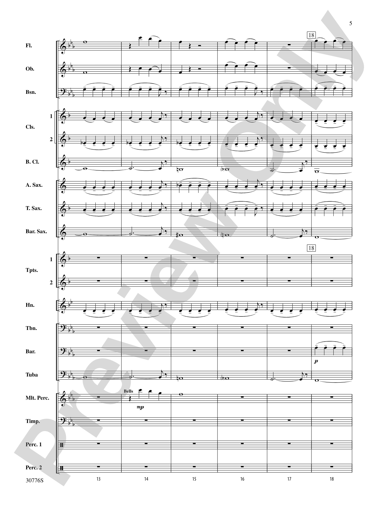 The Planets: Concert Band Conductor Score & Parts