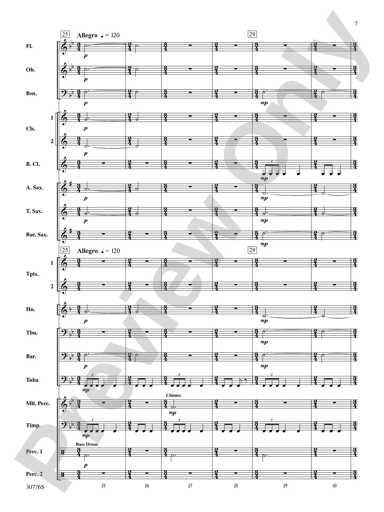 The Planets: Concert Band Conductor Score & Parts