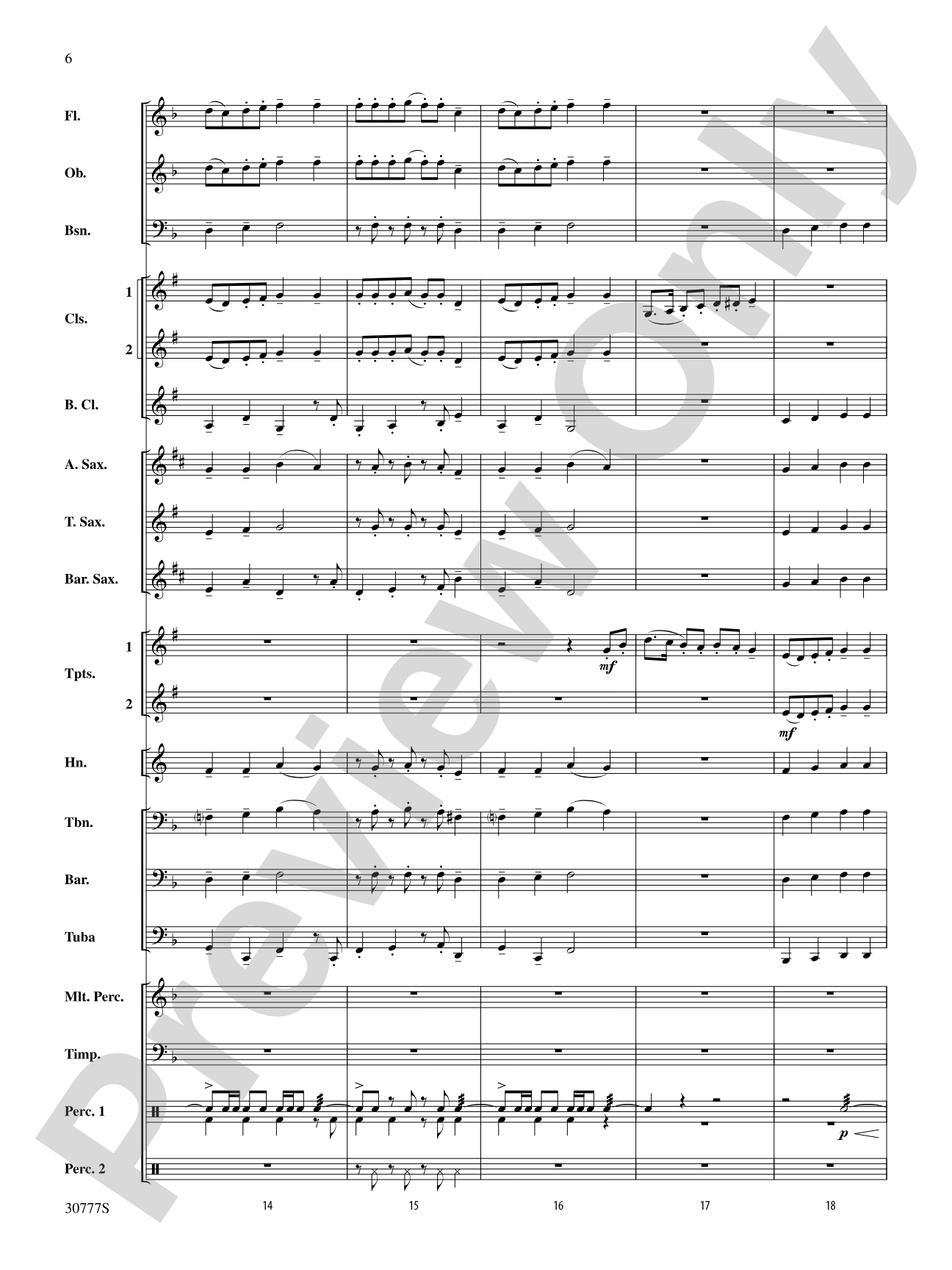 Holiday Grand Finale (Based on "Good King Wenceslas"): Concert Band Conductor Score & Parts