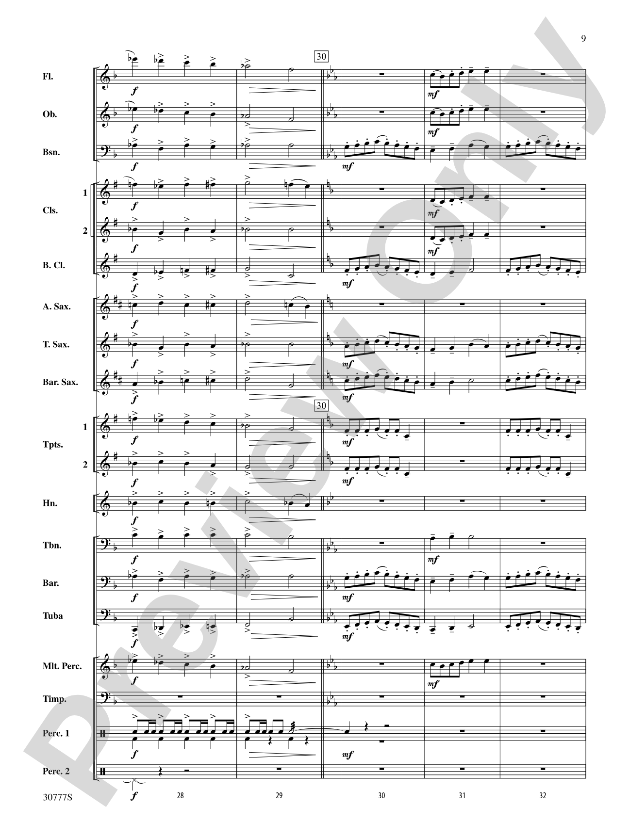 Holiday Grand Finale (Based on "Good King Wenceslas"): Concert Band Conductor Score & Parts