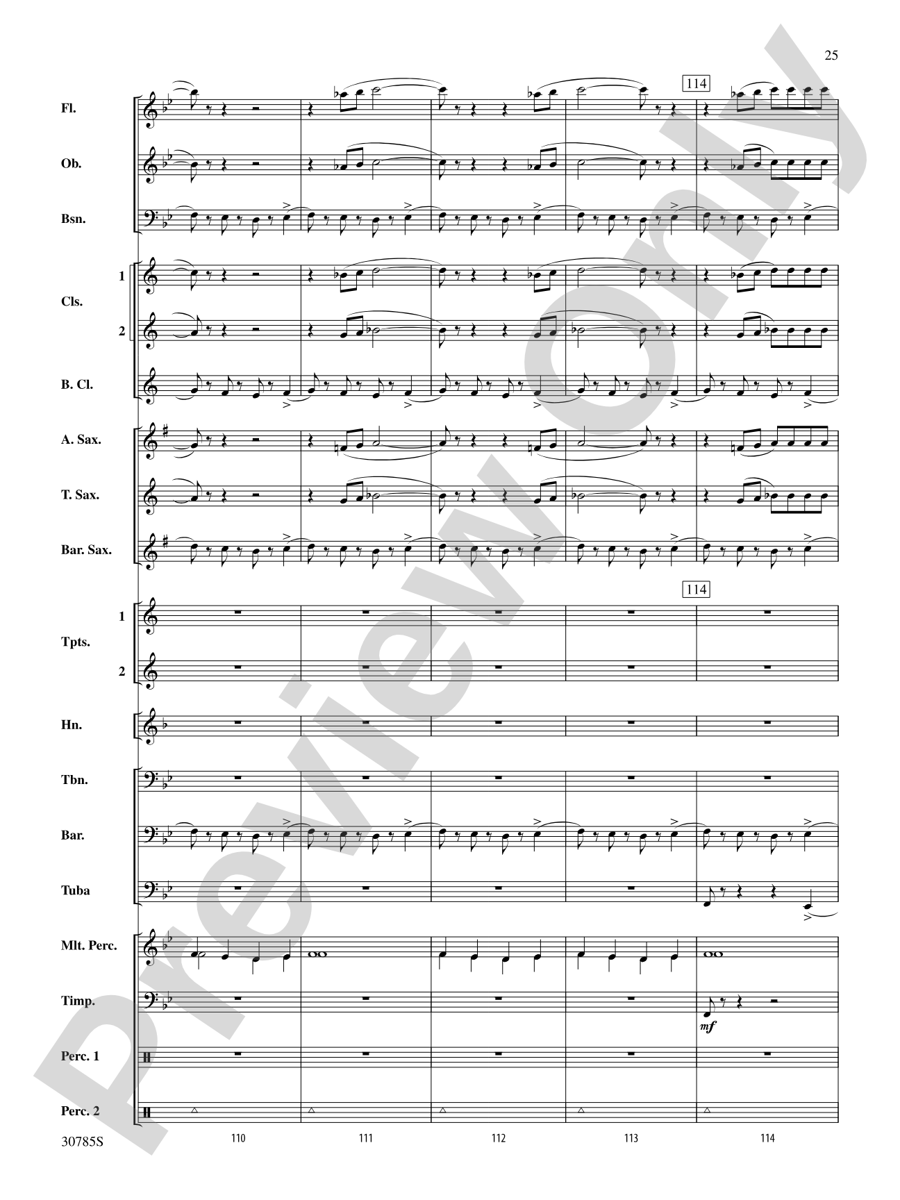 Festivo: Concert Band Conductor Score & Parts