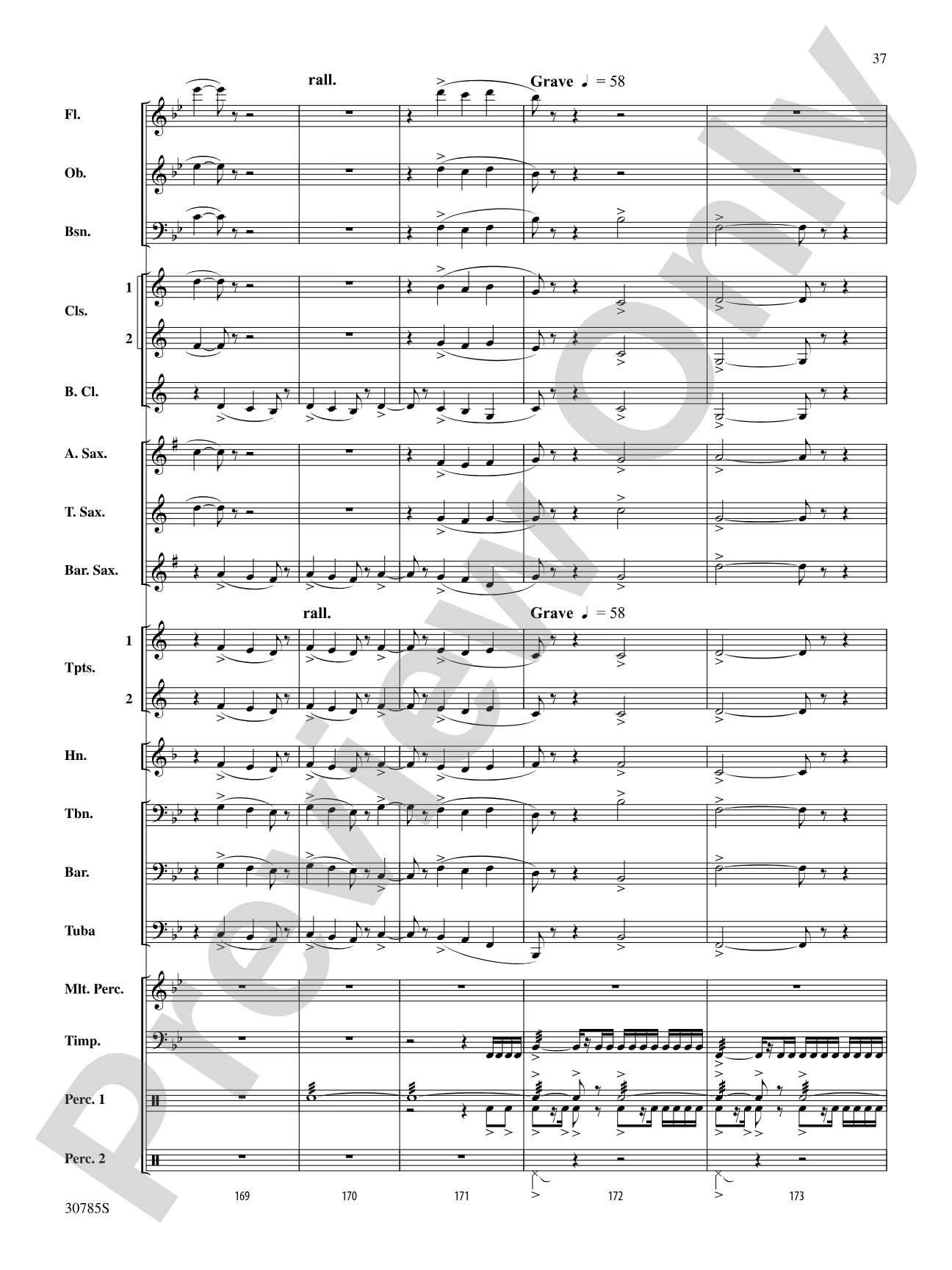 Festivo: Concert Band Conductor Score & Parts