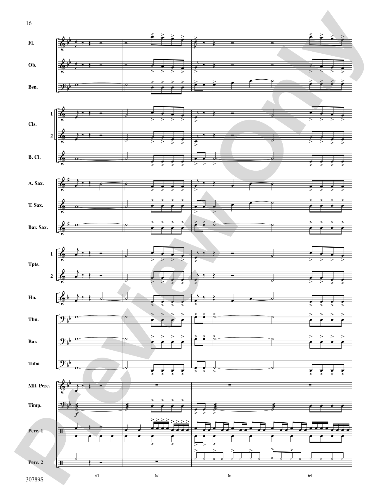Junkyard Jam: Concert Band Conductor Score & Parts