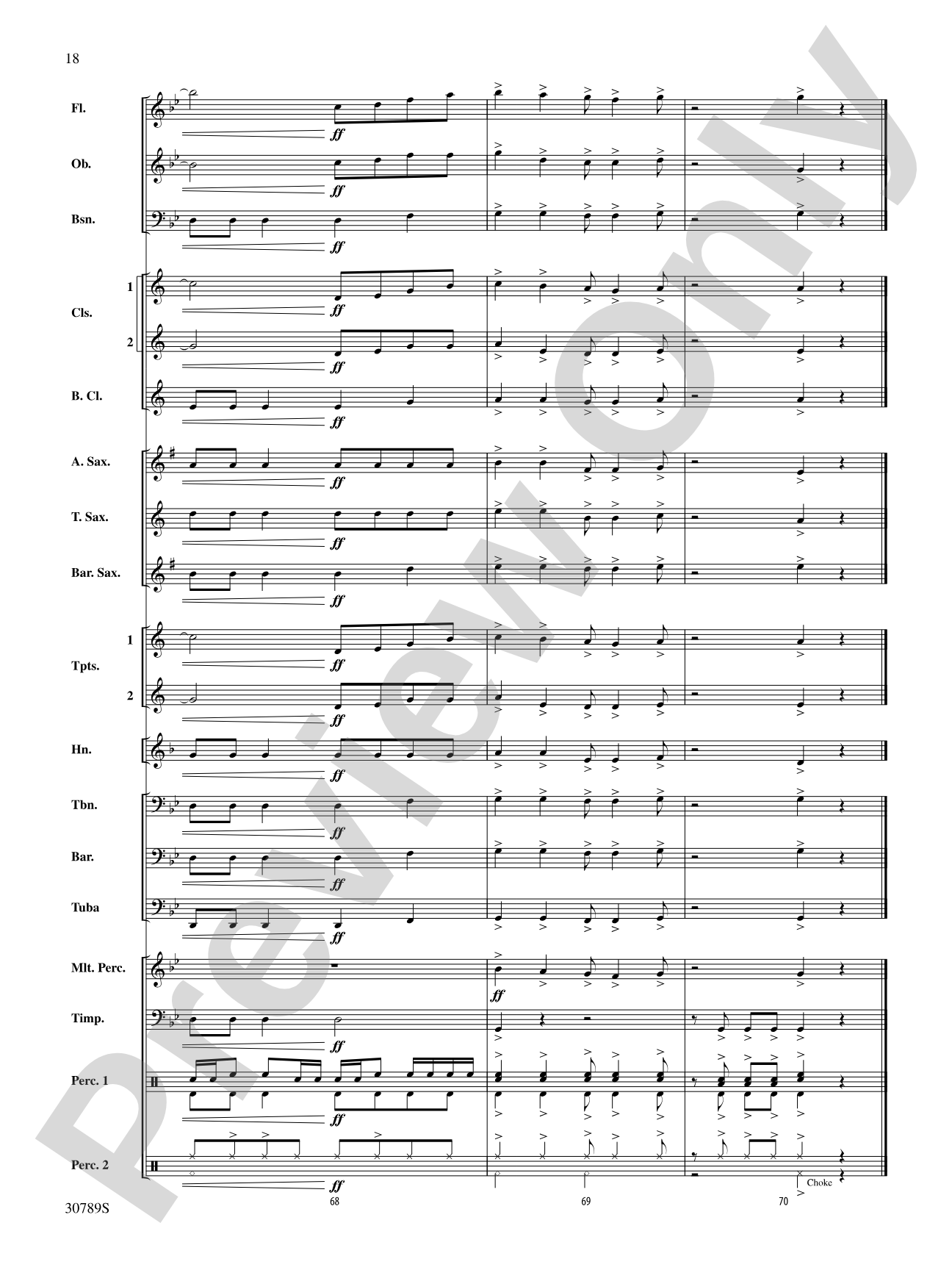 Junkyard Jam: Concert Band Conductor Score & Parts