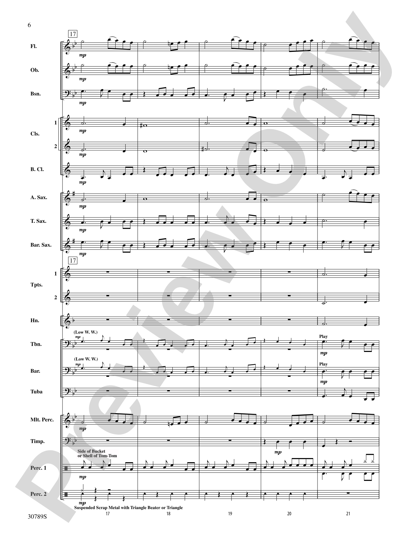 Junkyard Jam: Concert Band Conductor Score & Parts
