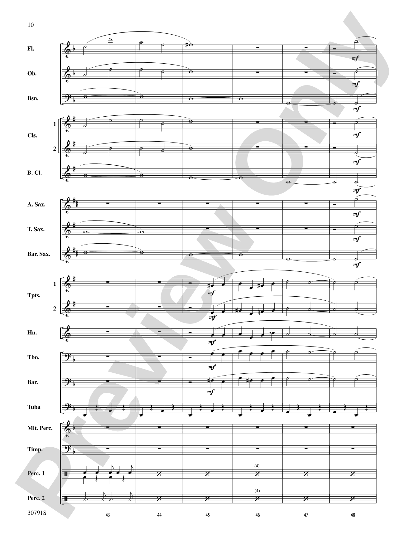 It Had Better Be Tonight (Meglio Stasera): Concert Band Conductor Score & Parts