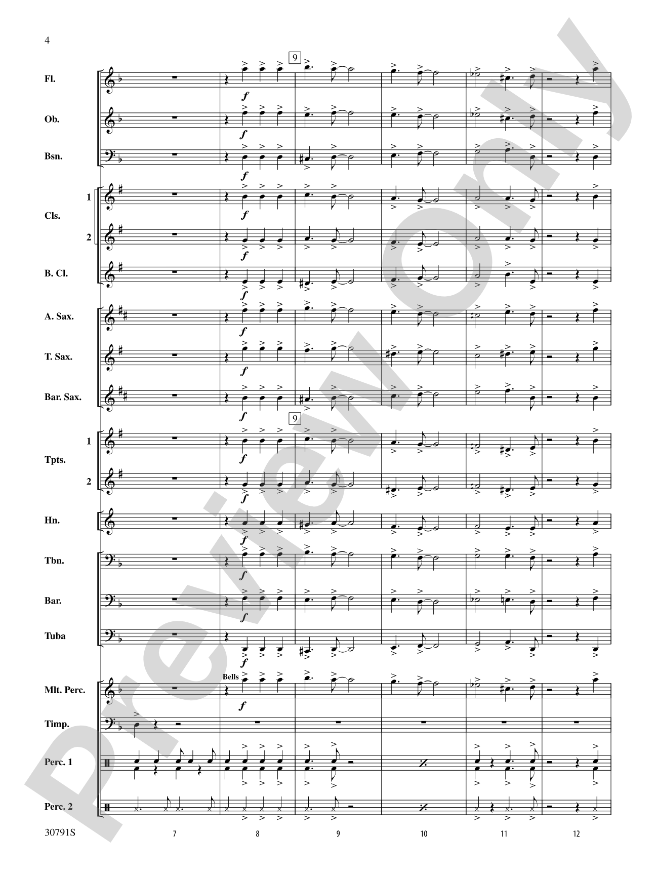 It Had Better Be Tonight (Meglio Stasera): Concert Band Conductor Score & Parts