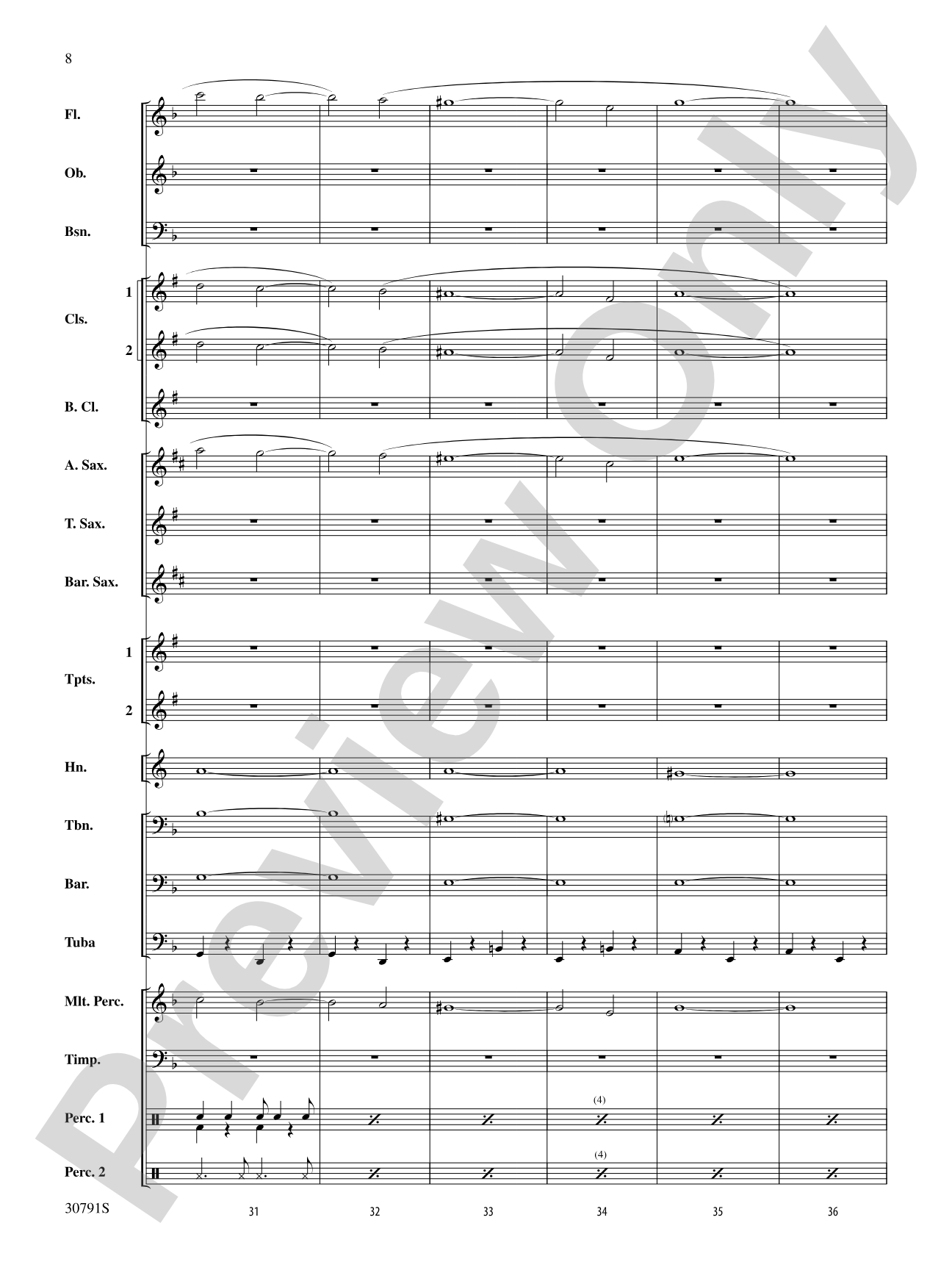 It Had Better Be Tonight (Meglio Stasera): Concert Band Conductor Score & Parts