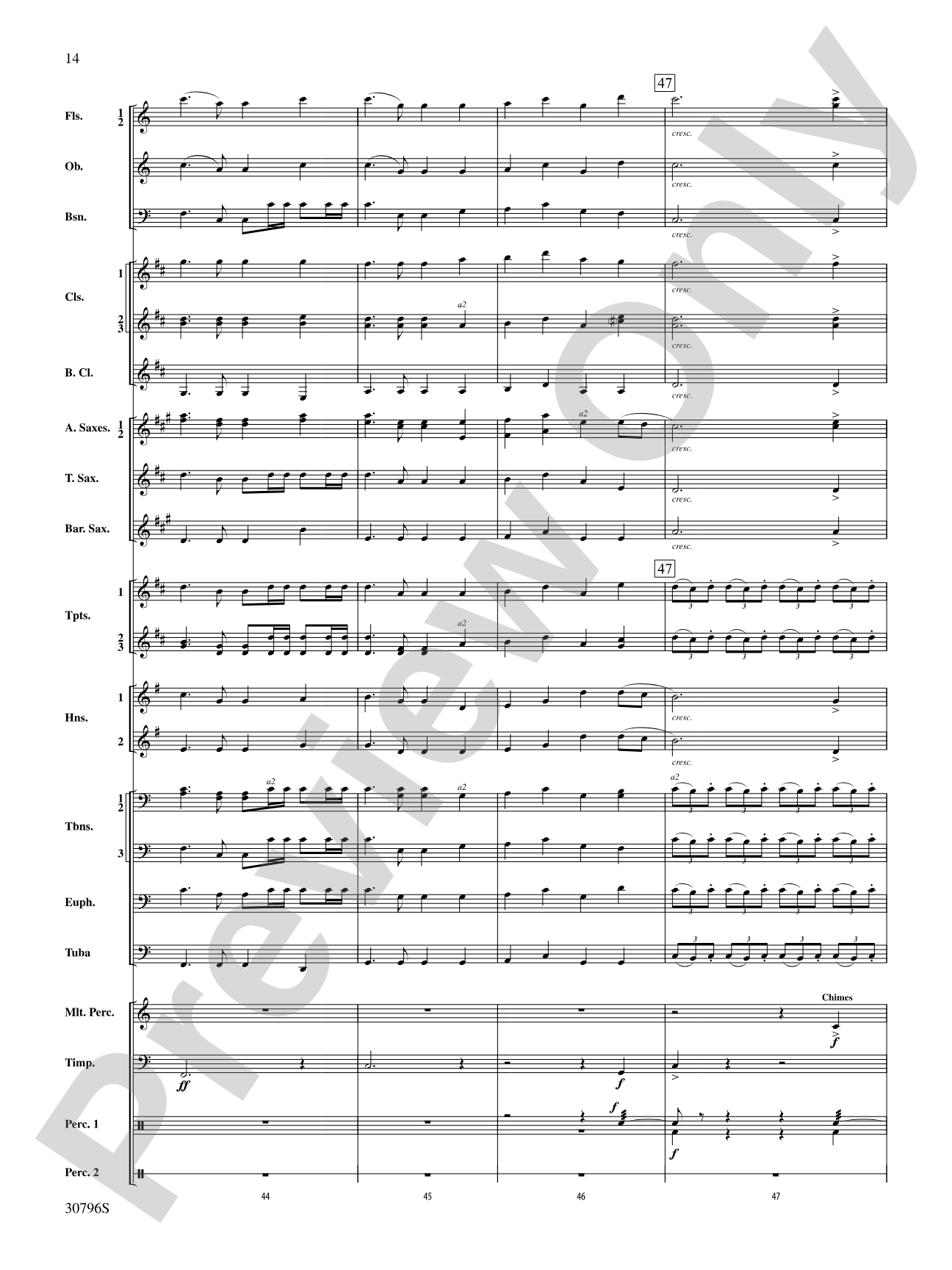 America, the Beautiful: Concert Band Conductor Score & Parts