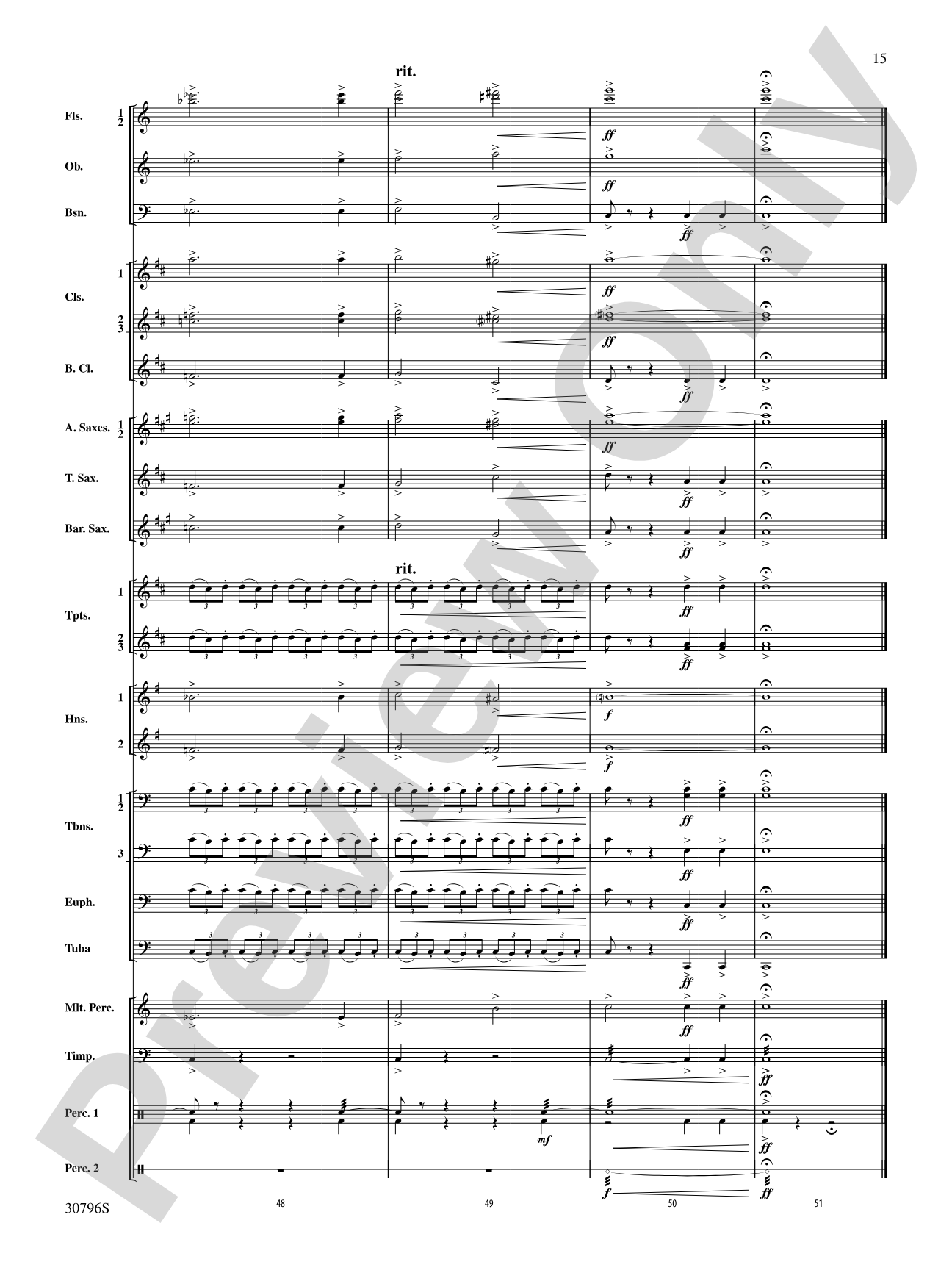 America, the Beautiful: Concert Band Conductor Score & Parts