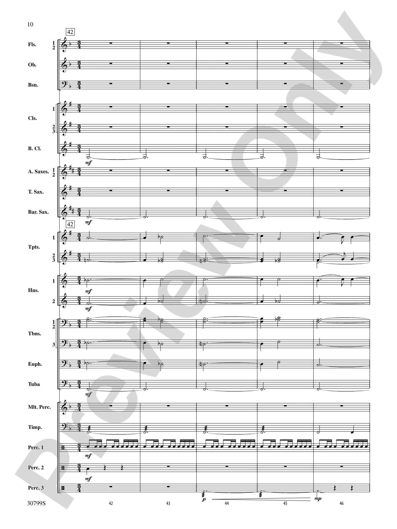 Intrada Festiva: Concert Band Conductor Score & Parts