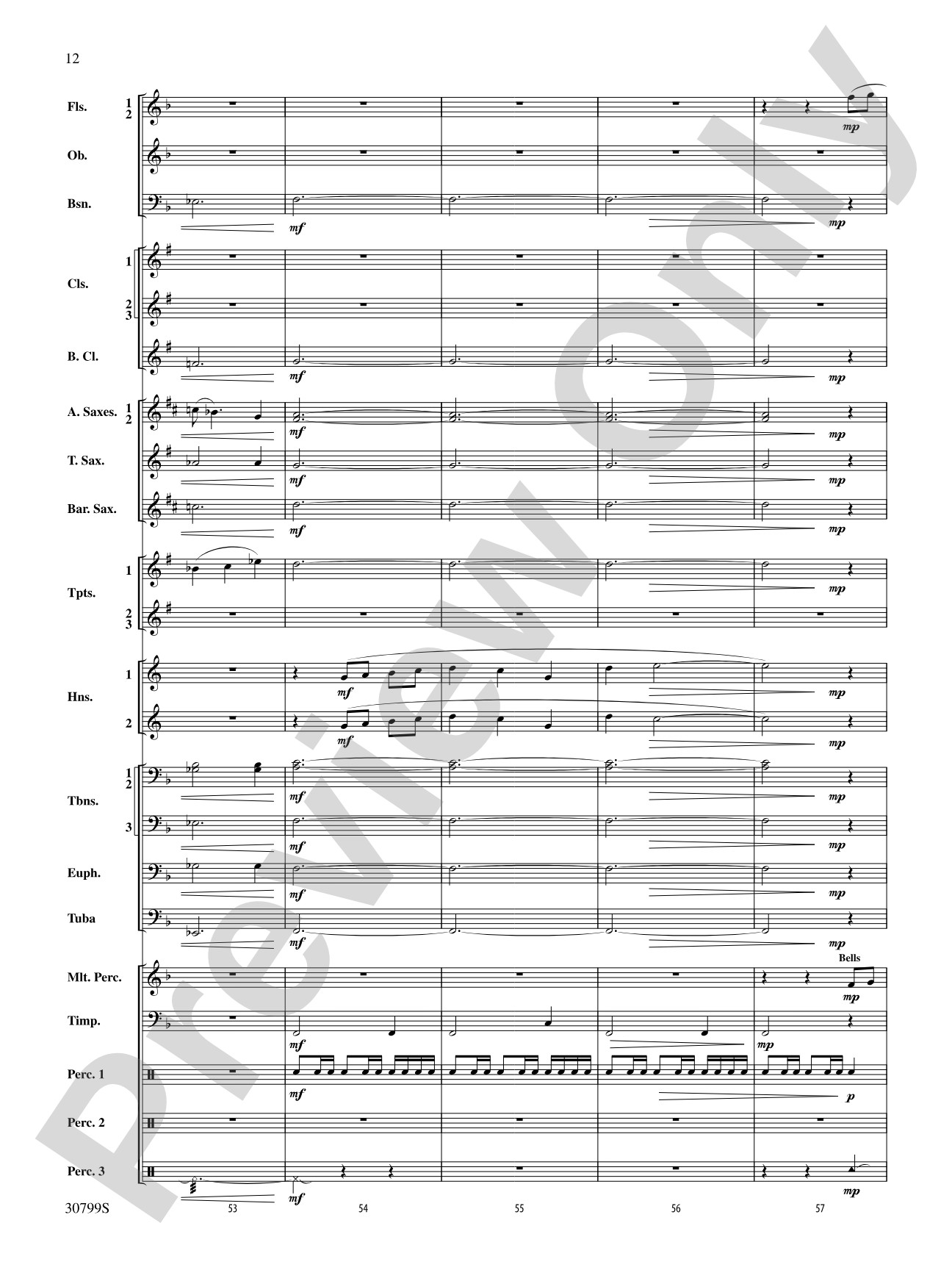 Intrada Festiva: Concert Band Conductor Score & Parts