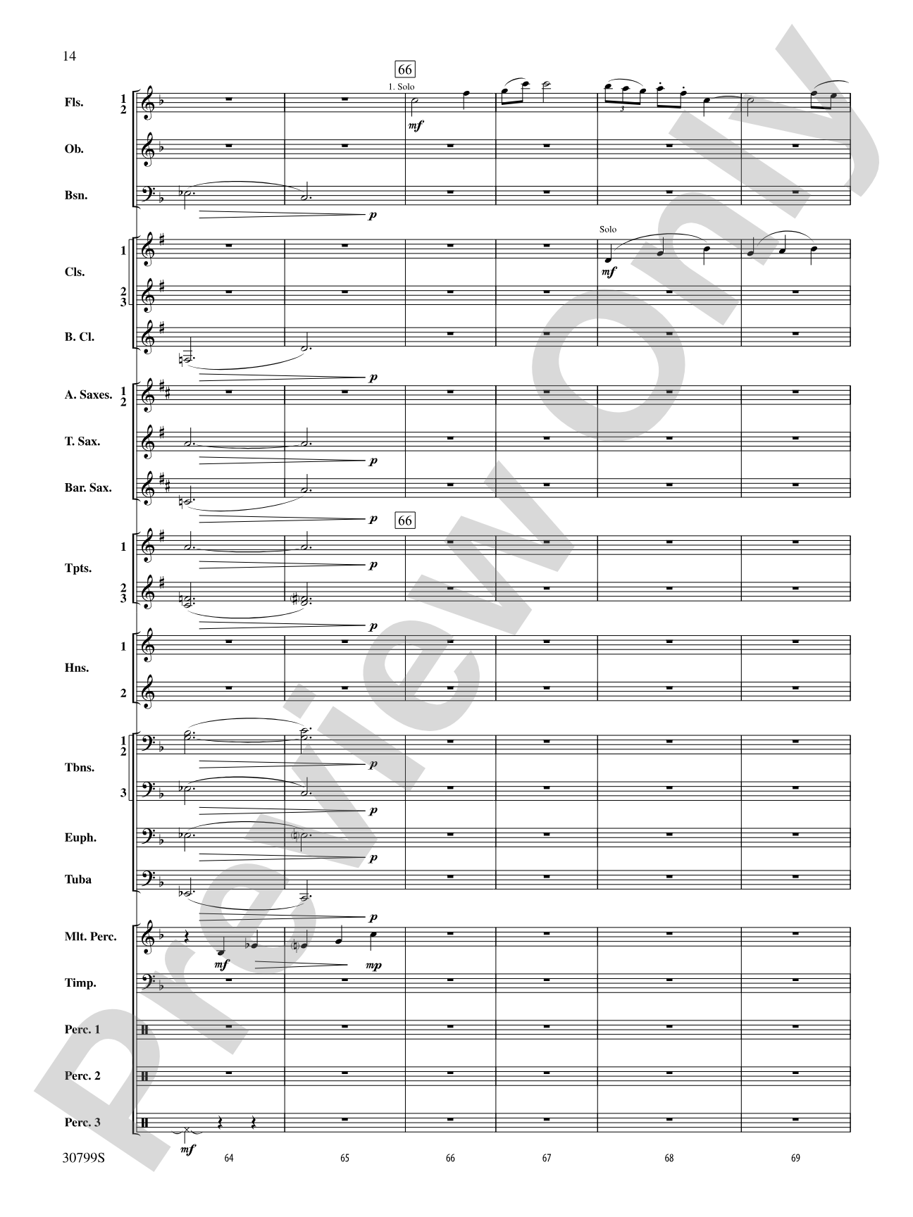 Intrada Festiva: Concert Band Conductor Score & Parts