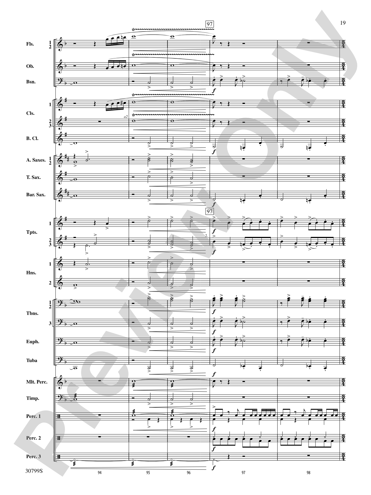 Intrada Festiva: Concert Band Conductor Score & Parts
