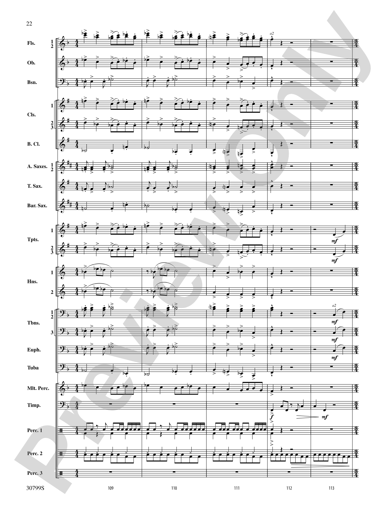 Intrada Festiva: Concert Band Conductor Score & Parts