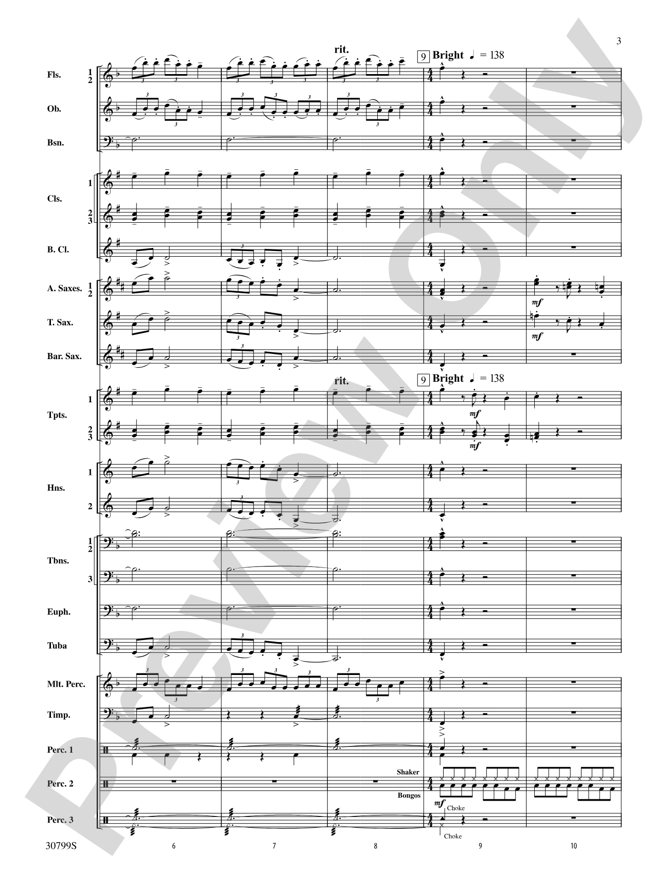 Intrada Festiva: Concert Band Conductor Score & Parts
