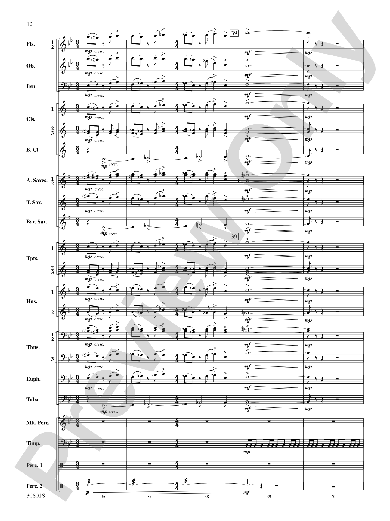 Longwood Celebration: Concert Band Conductor Score & Parts