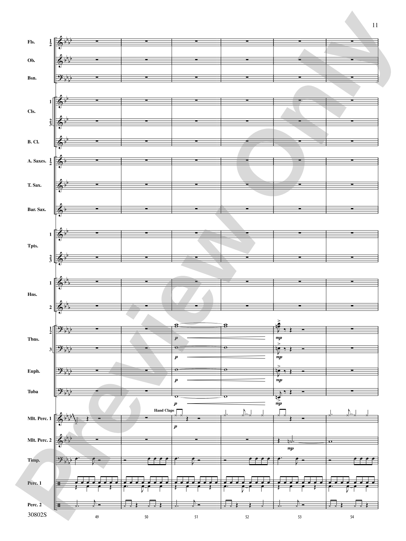 Tangents Angulár: Concert Band Conductor Score & Parts