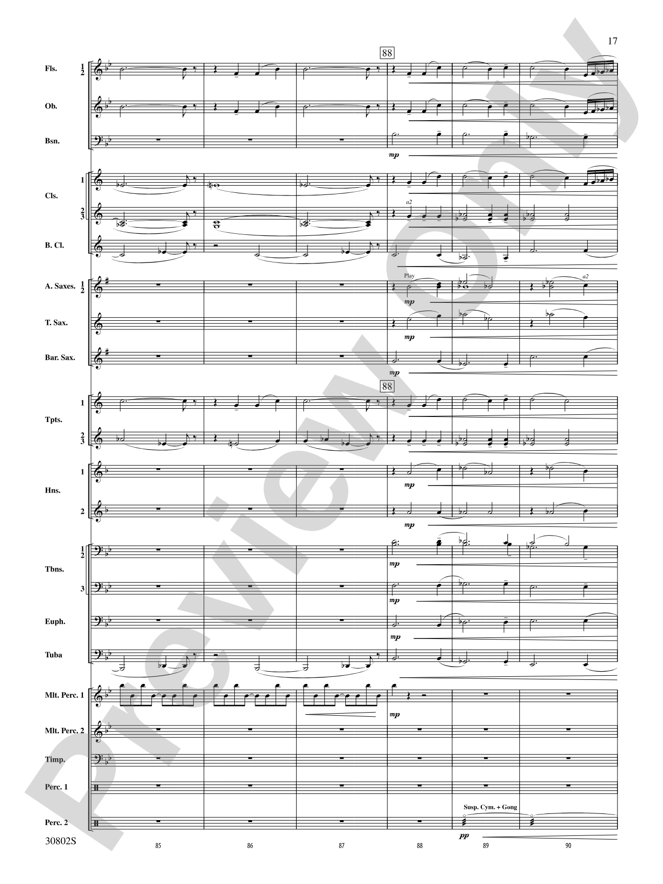Tangents Angulár: Concert Band Conductor Score & Parts