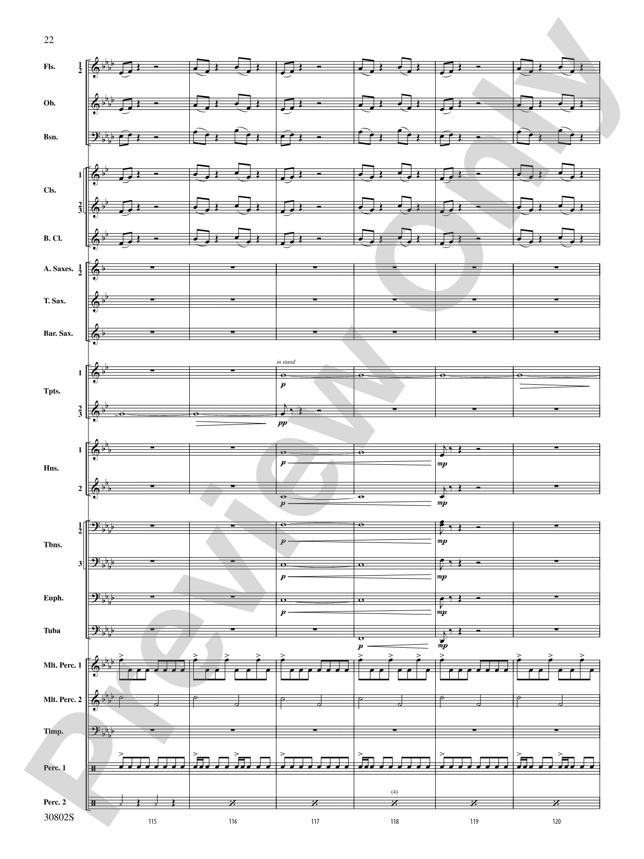 Tangents Angulár: Concert Band Conductor Score & Parts