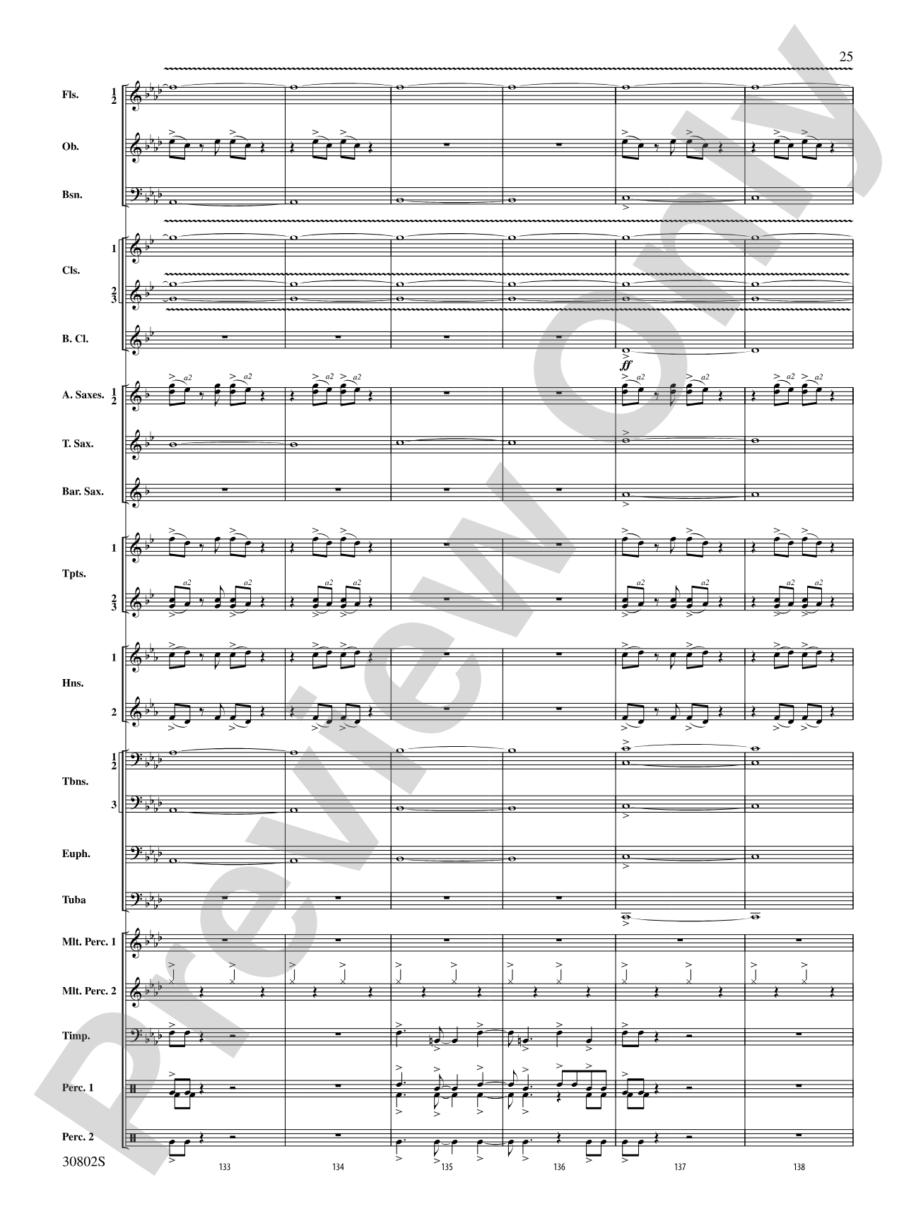 Tangents Angulár: Concert Band Conductor Score & Parts