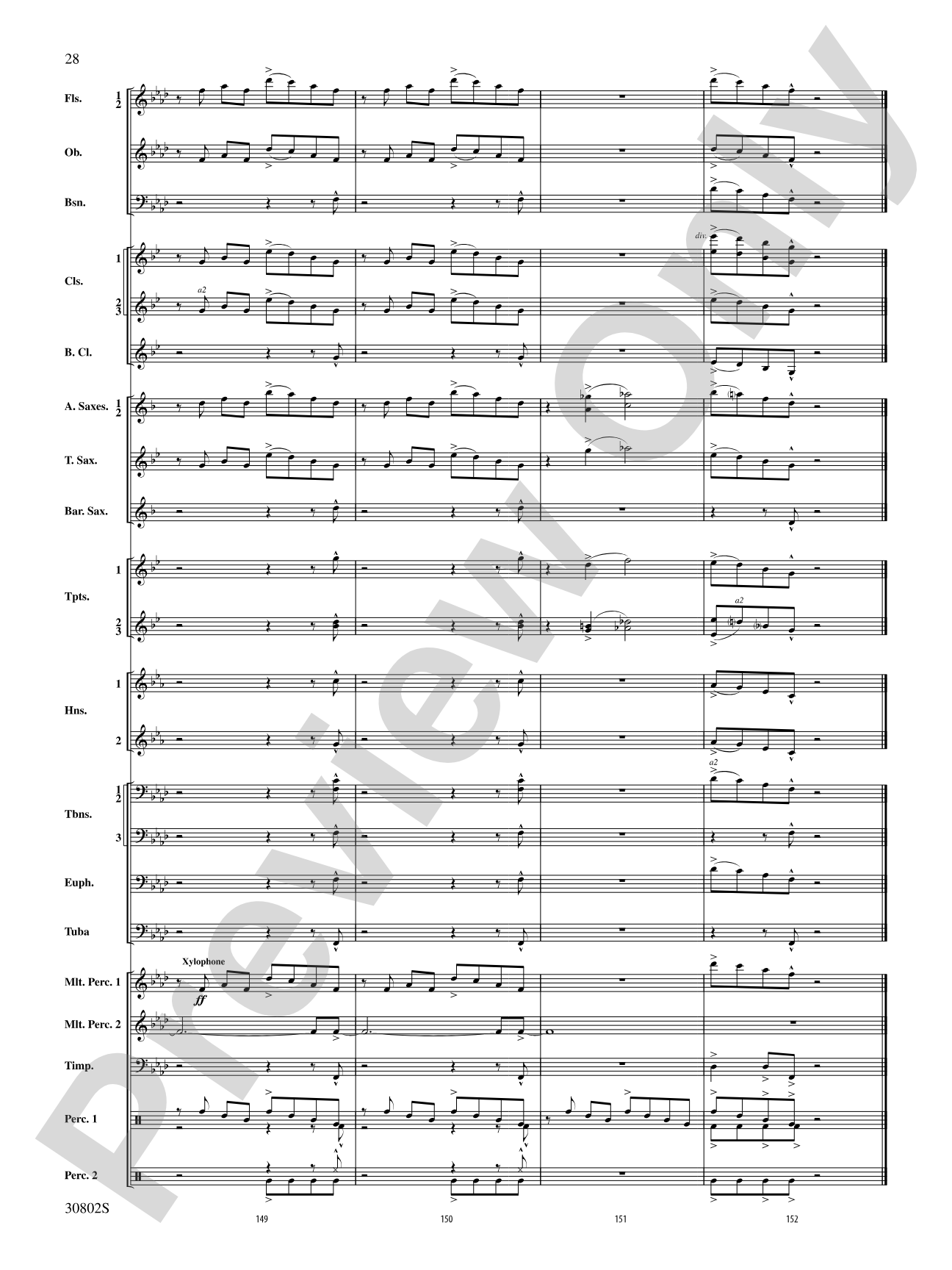 Tangents Angulár: Concert Band Conductor Score & Parts