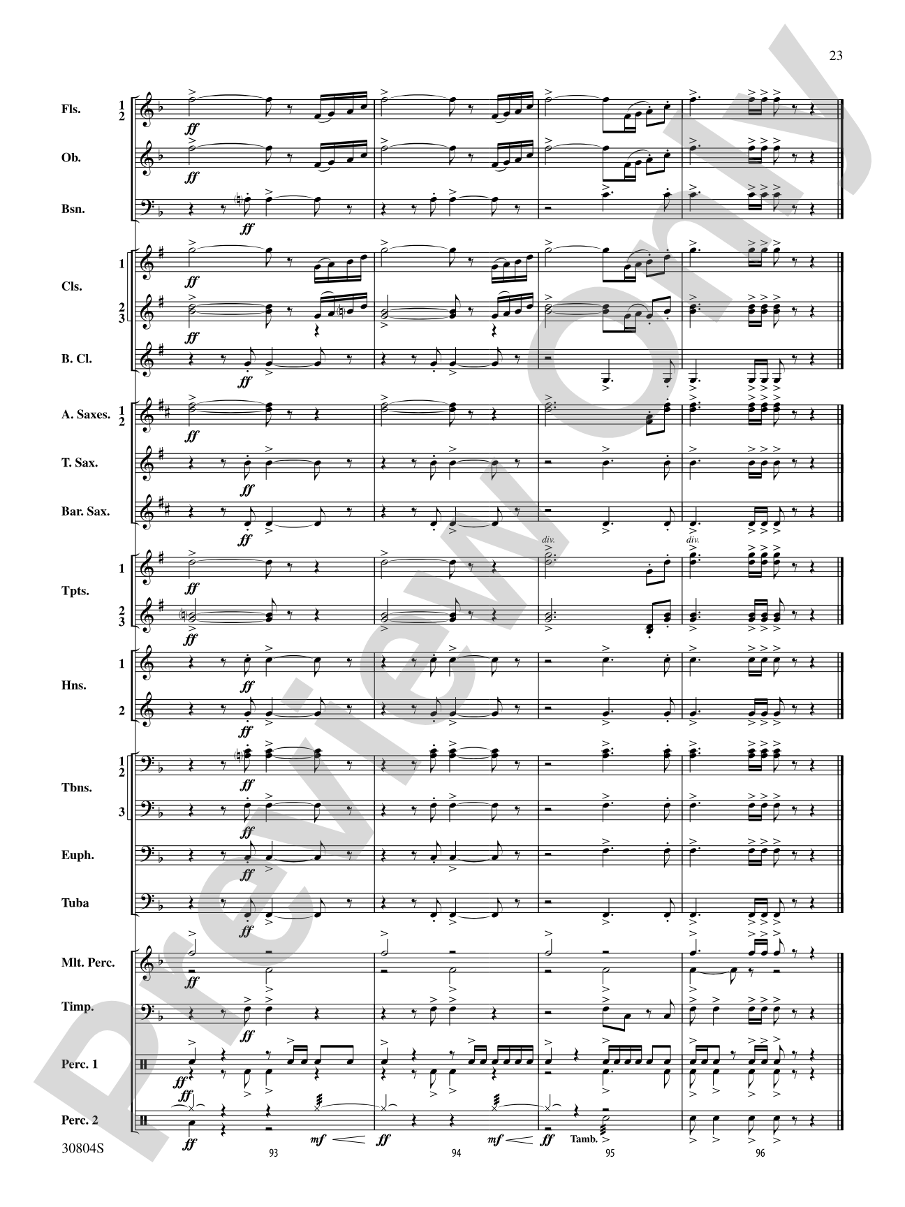 A Yuletide Memory: Concert Band Conductor Score & Parts