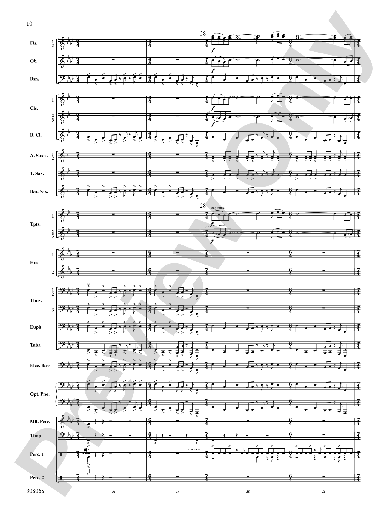 Yorkton: Concert Band Conductor Score & Parts