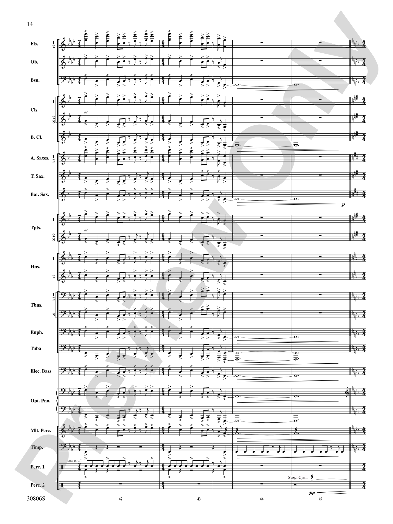 Yorkton: Concert Band Conductor Score & Parts