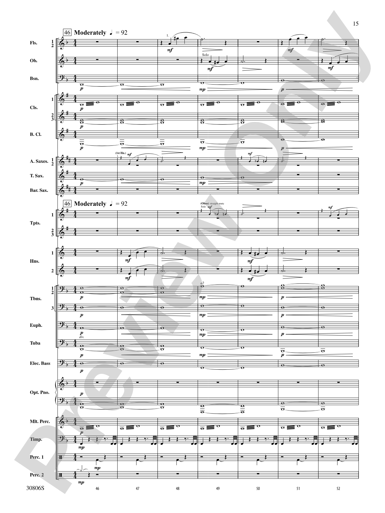 Yorkton: Concert Band Conductor Score & Parts